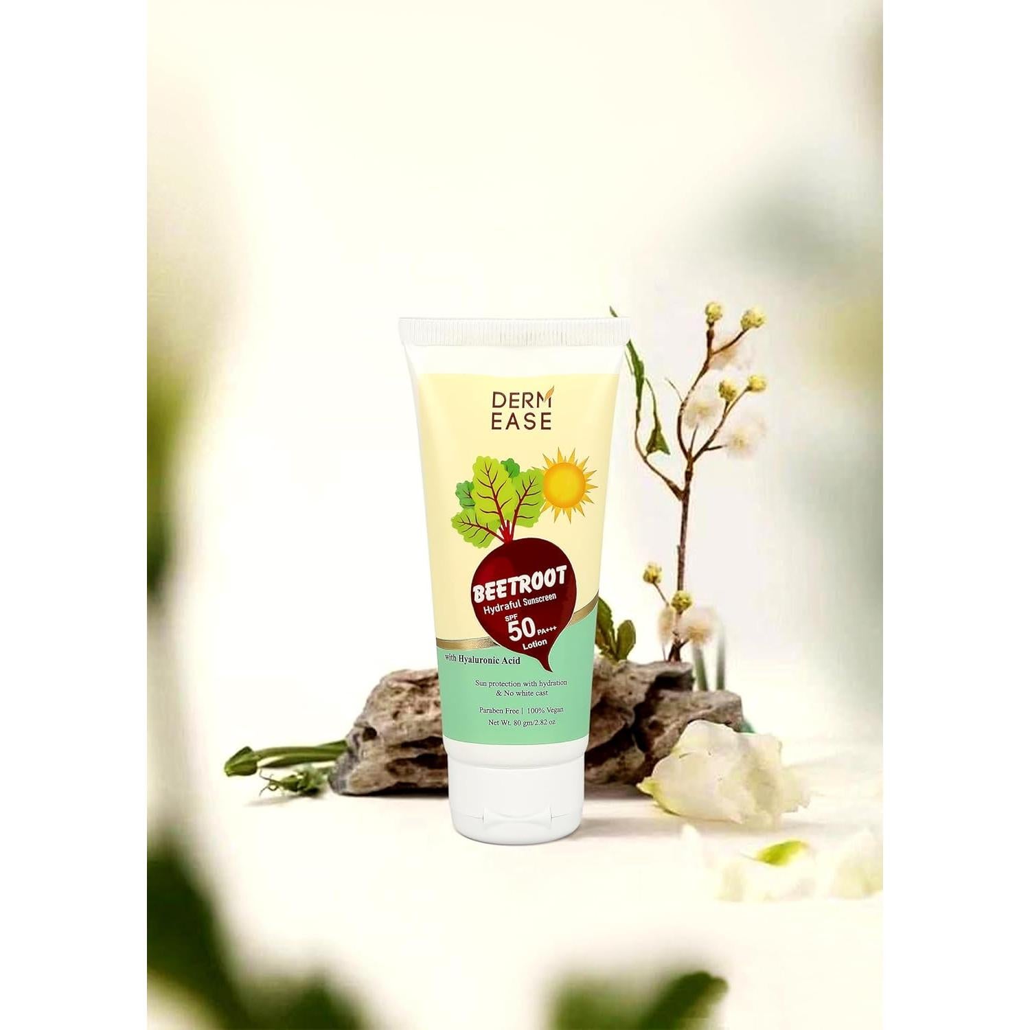 Hidratante Hydraful Dermease 80ml - Ácido Hialurónico y Remolacha