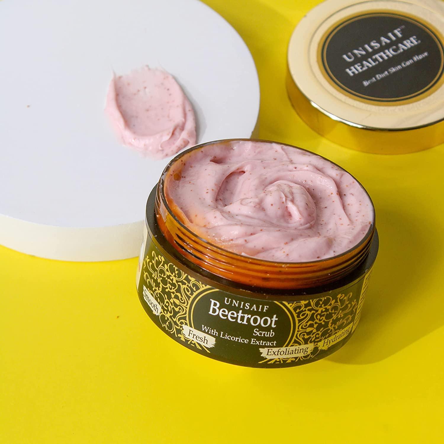 Exfoliante Facial Orgánico UNISAIF de Remolacha 50g