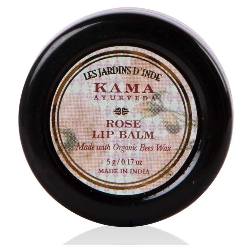 Bálsamo Labial de Rosa Kama Ayurveda 5g Hidratante