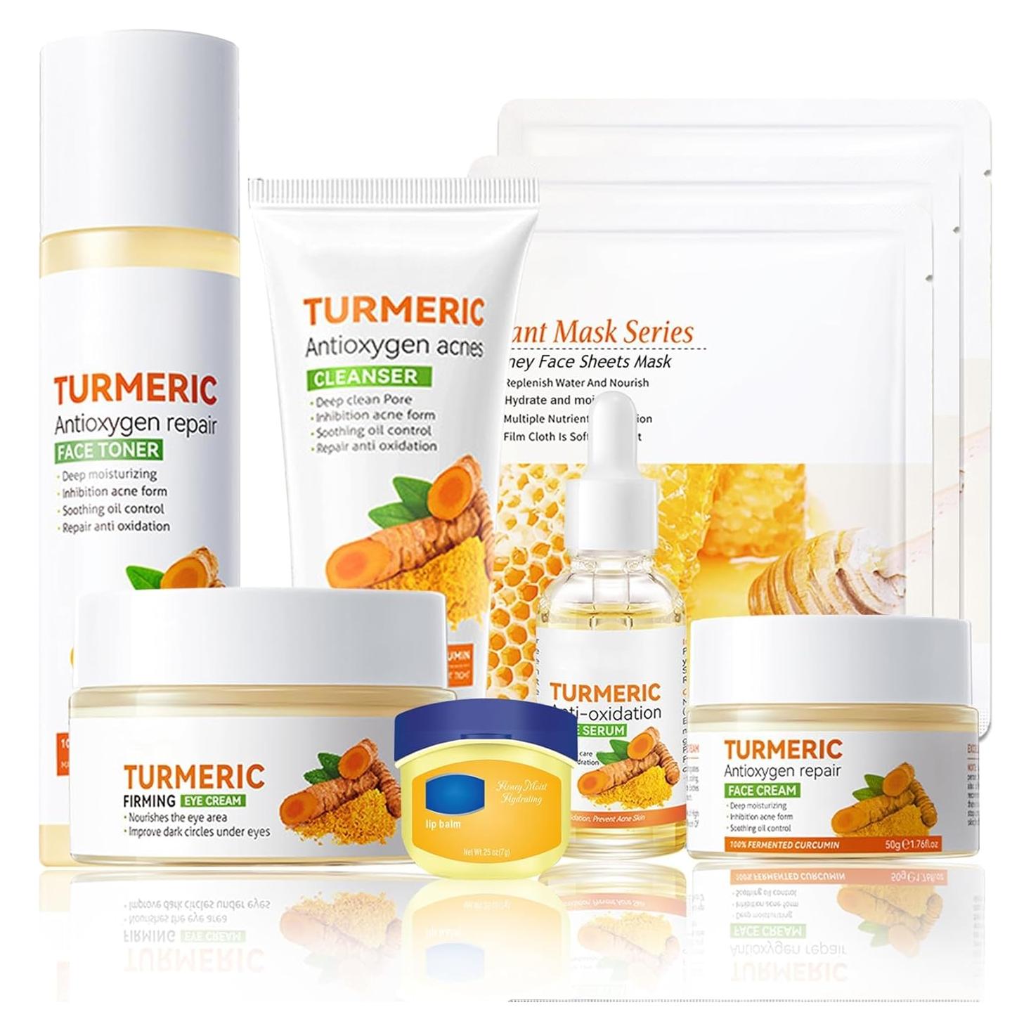 Juego de Cuidado de la Piel 9 Piezas PPPanYiDi Hidratante