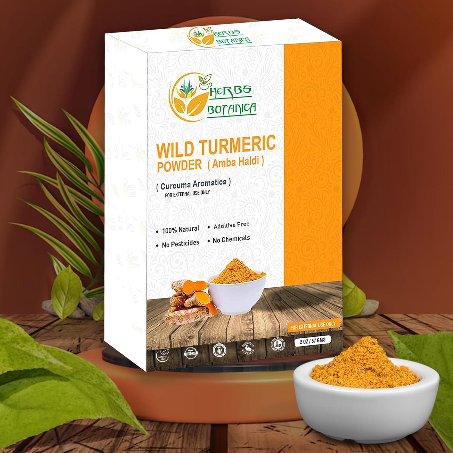 Polvo de Cúrcuma Silvestre 100% Puro Kasturi 56.7 g - Cuidado Facial