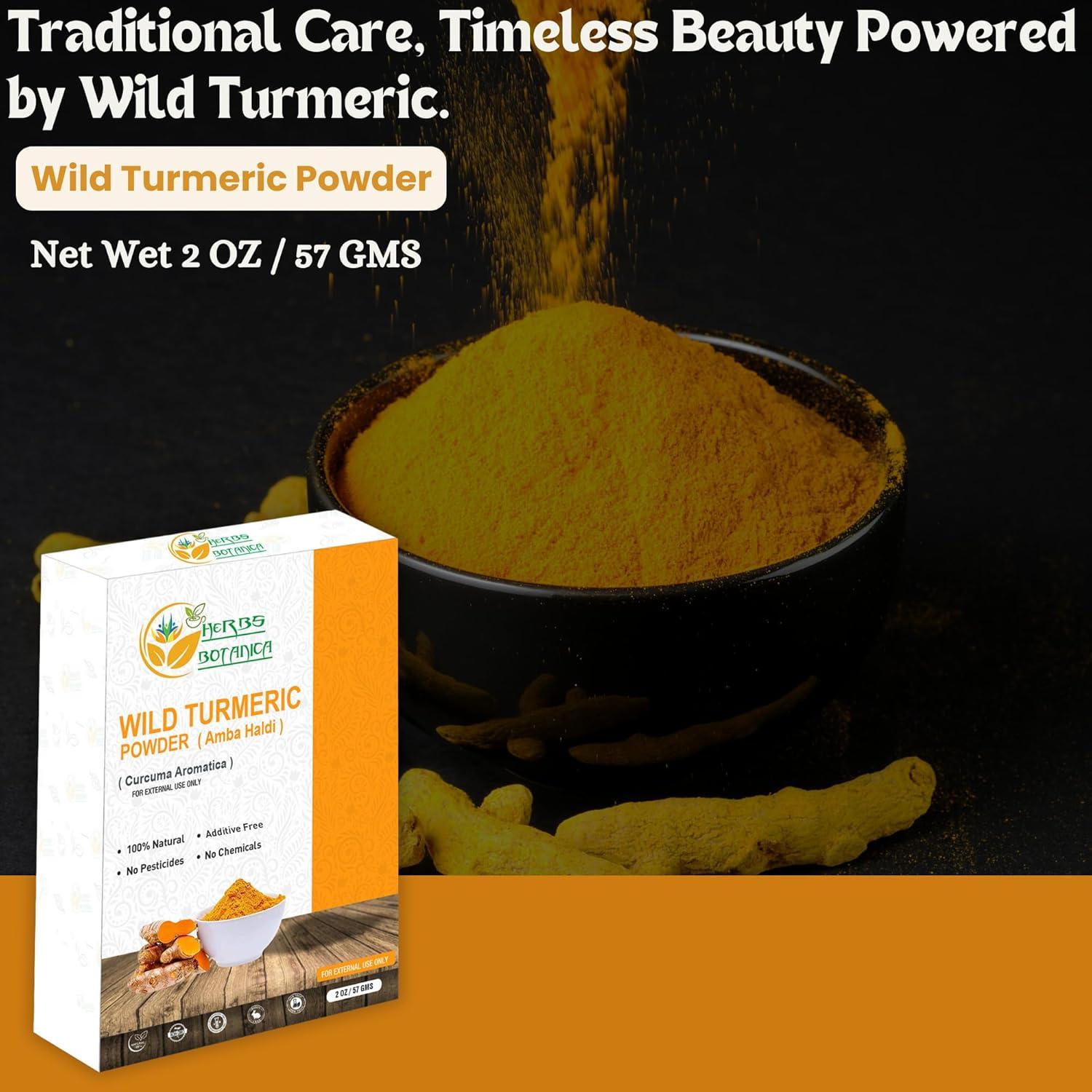 Polvo de Cúrcuma Silvestre 100% Puro Kasturi 56.7 g - Cuidado Facial