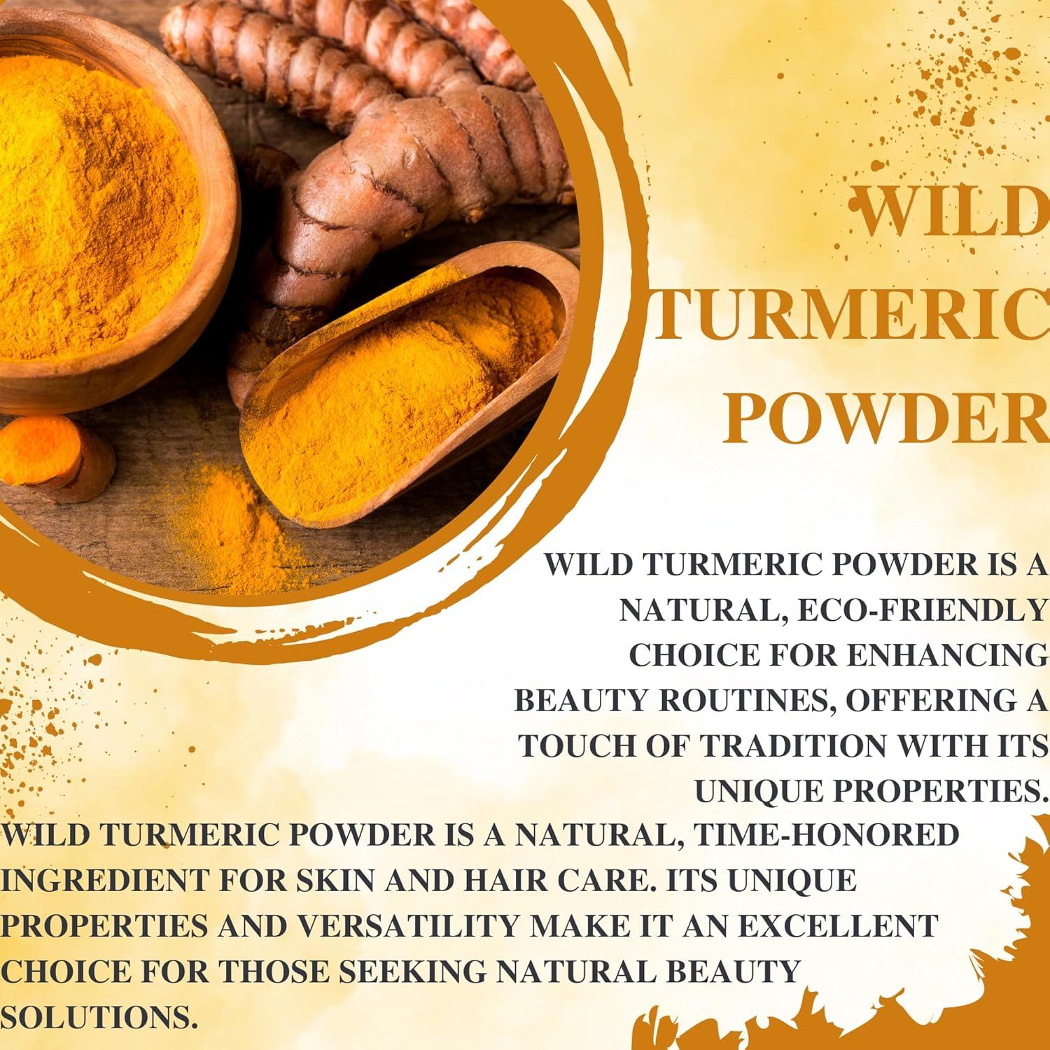 Polvo de Cúrcuma Silvestre 100% Puro Kasturi 56.7 g - Cuidado Facial