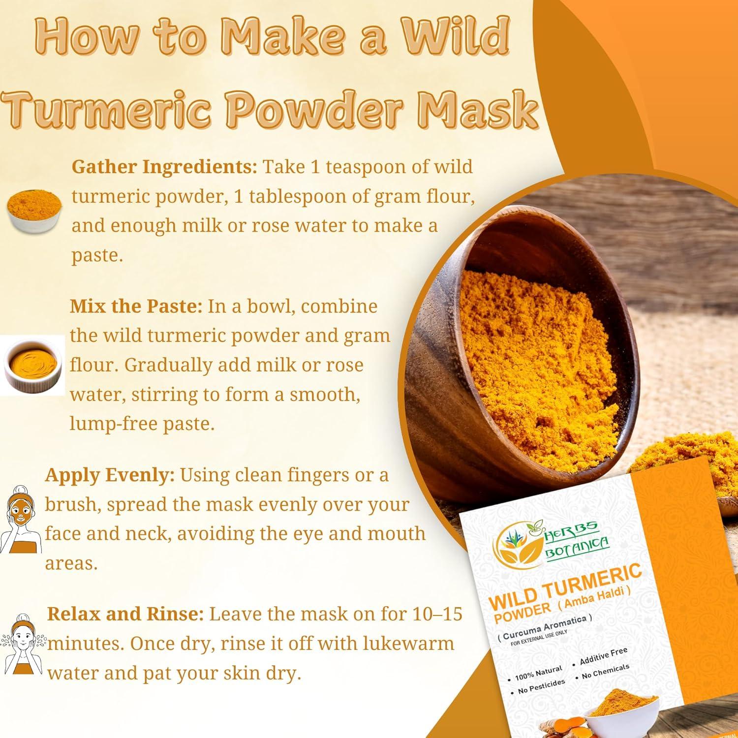 Polvo de Cúrcuma Silvestre 100% Puro Kasturi 56.7 g - Cuidado Facial