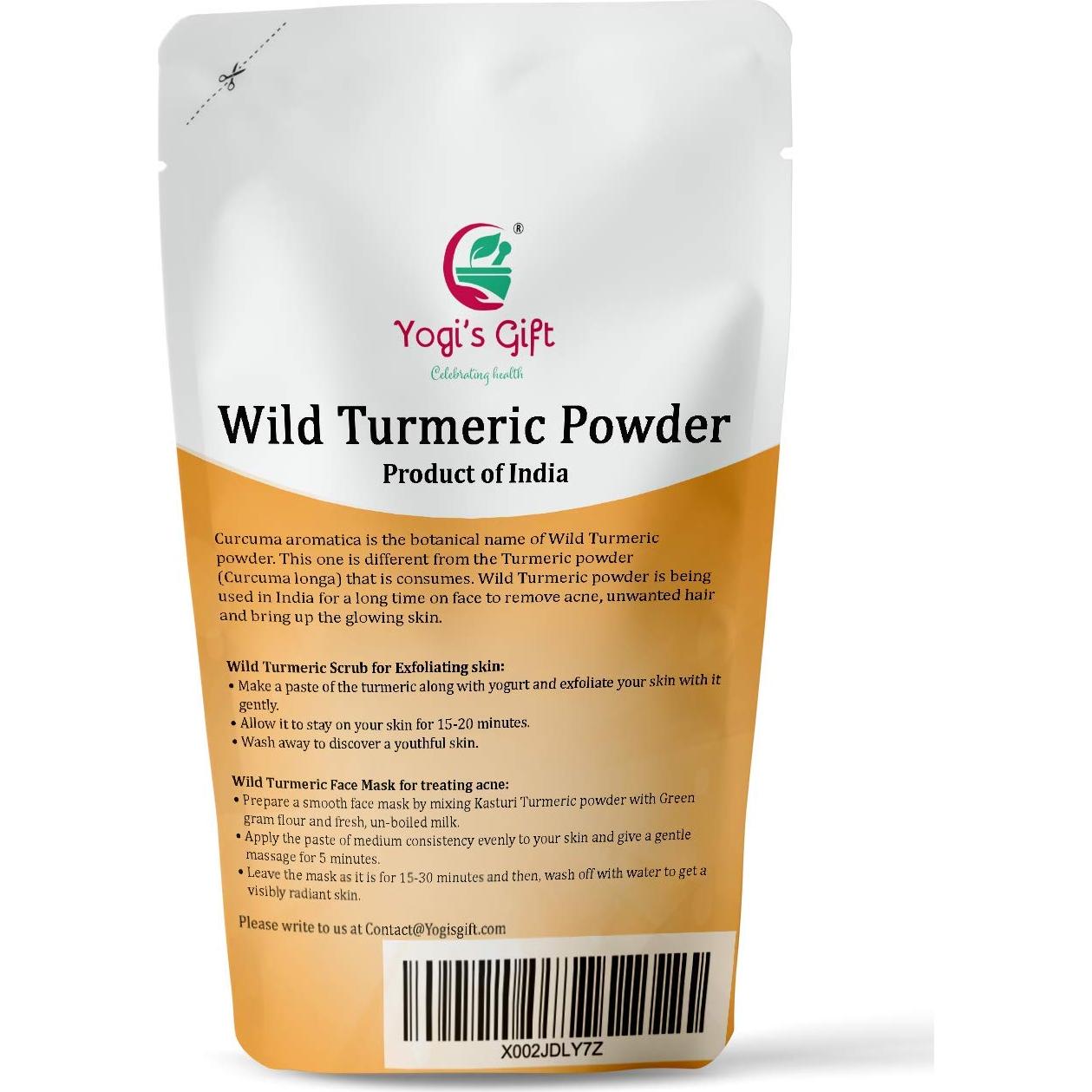 Polvo de Cúrcuma Silvestre 227g Yogi's Gift - Piel Radiante