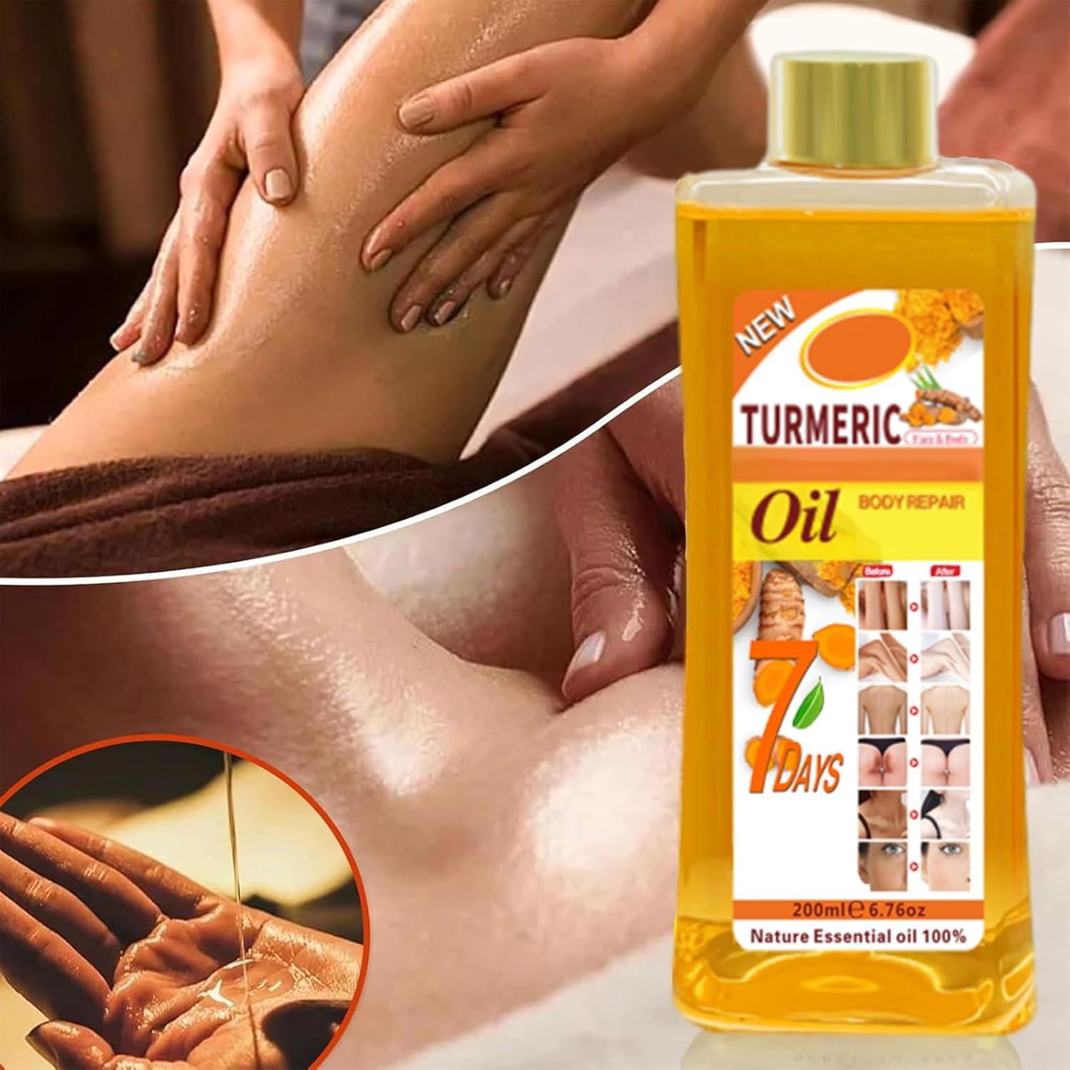 Aceite de Cúrcuma Gtrwadd 167g Hidratante Natural para Piel