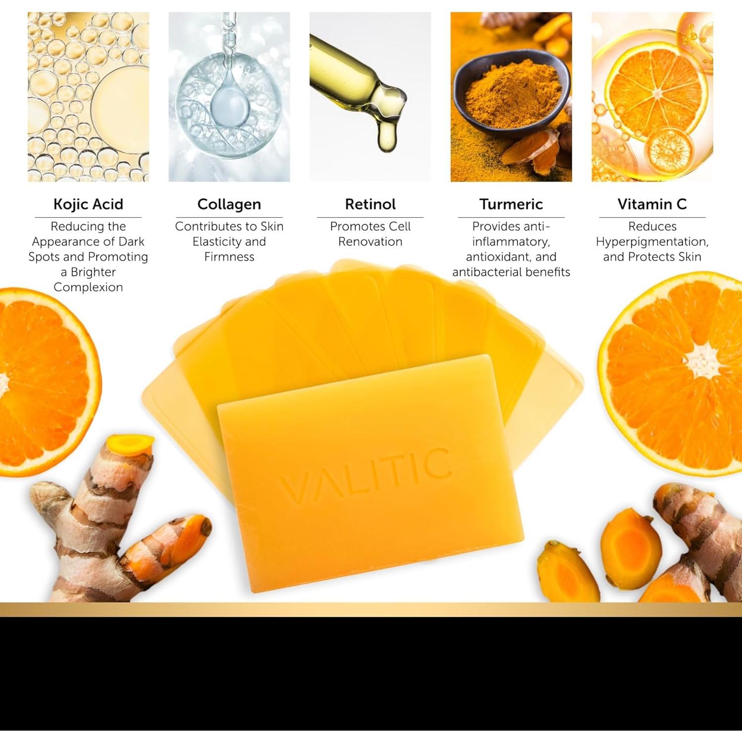 Jabón Corrector de Manchas Oscuras Valitic - 2 Barras 200g