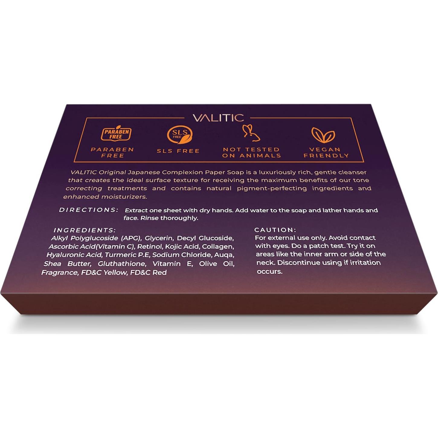 Jabón Corrector de Manchas Oscuras Valitic - 2 Barras 200g