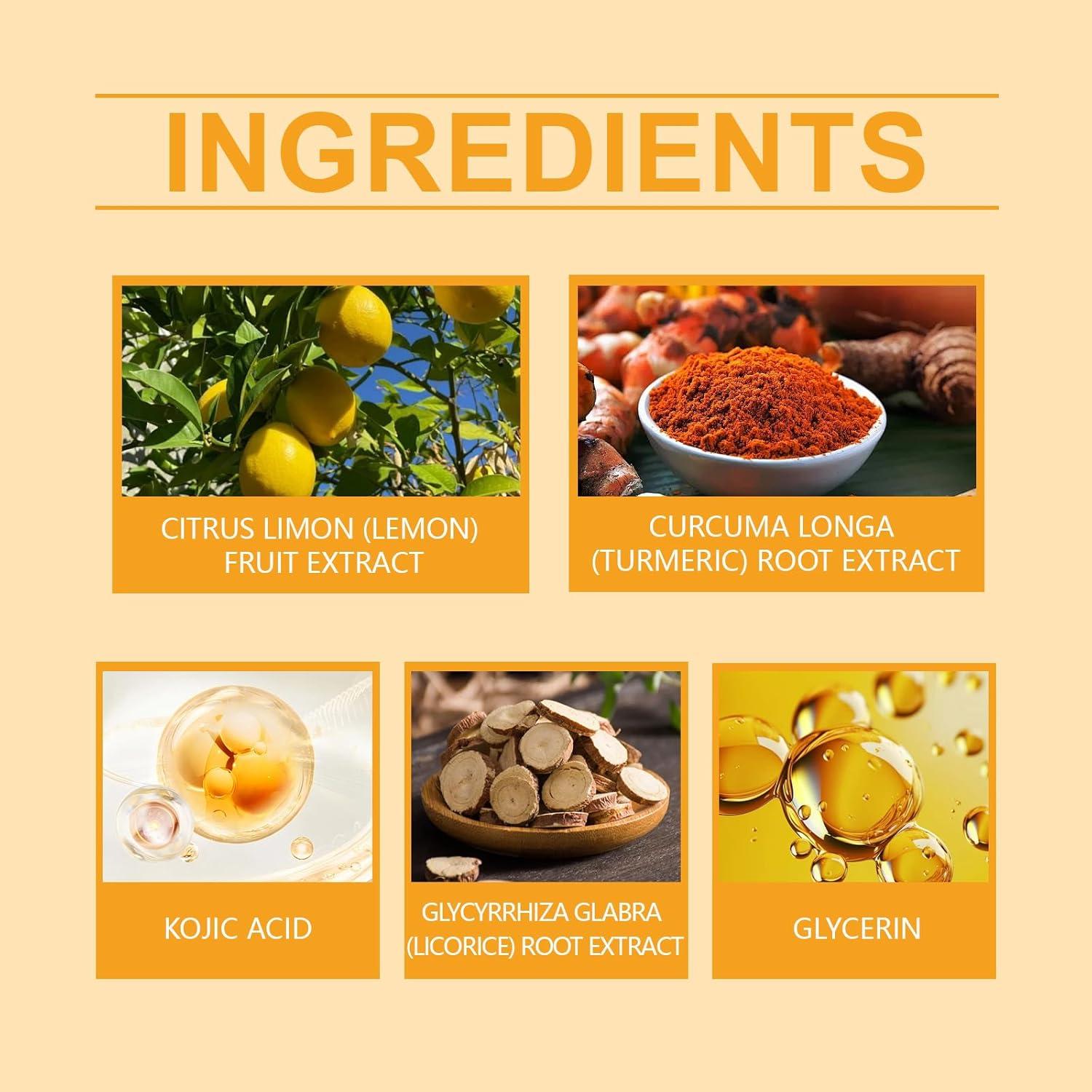 Set de Cuidado de Piel de Cúrcuma Kunnozz - Jabón y Aceite 200ml