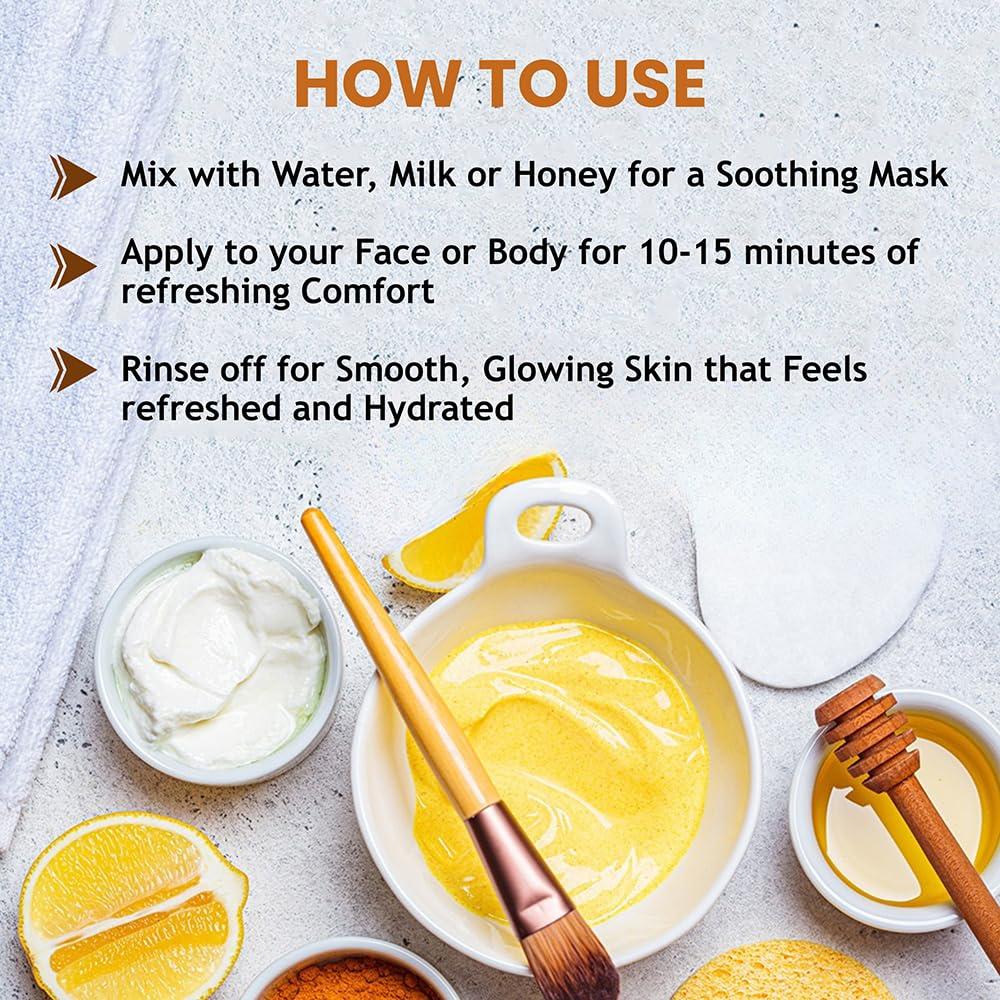 Polvo de Cúrcuma Silvestre Kasthuri Manjal 99.22 g - Cuidado Facial