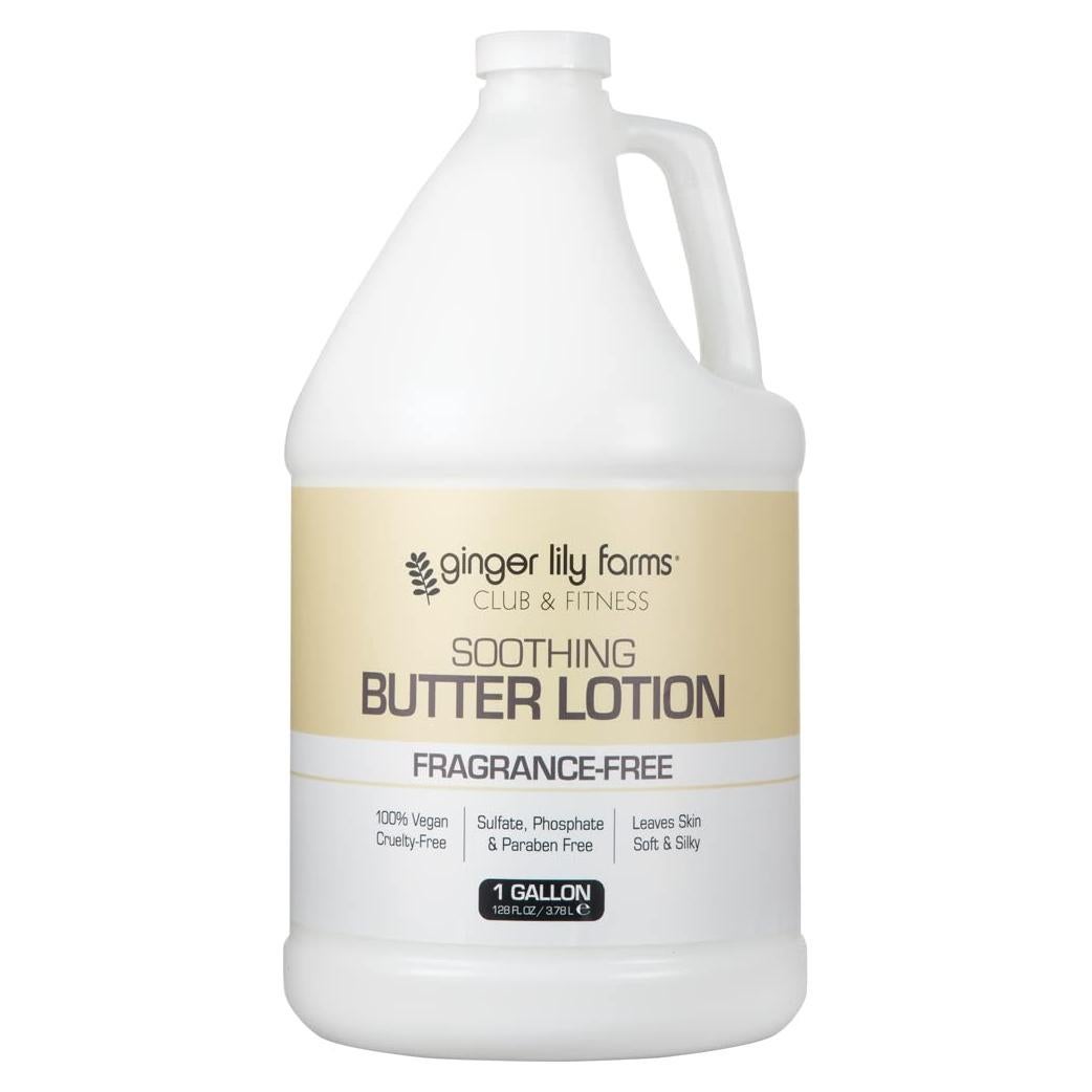 Loción Corporal Calmante Ginger Lily Farms 1 Galón Vegana