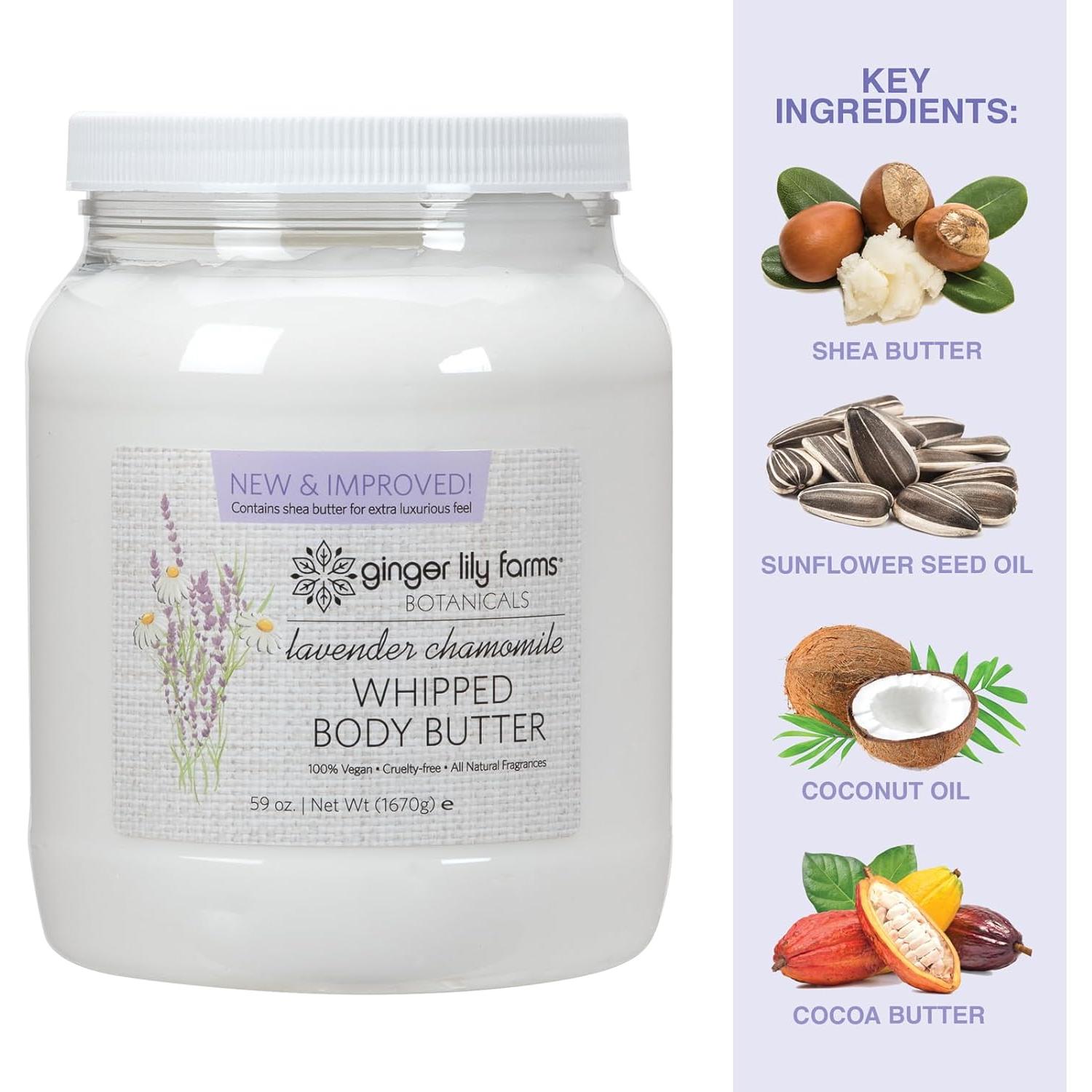 Manteca Corporal Batida Ginger Lily Farms 1.67 kg Lavanda Manzanilla