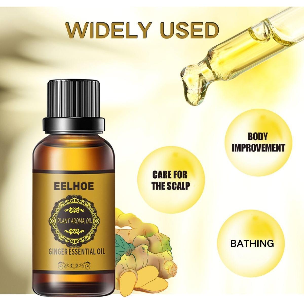 Aceite de Jengibre para Masaje HongFaJing 3PCS 10ml