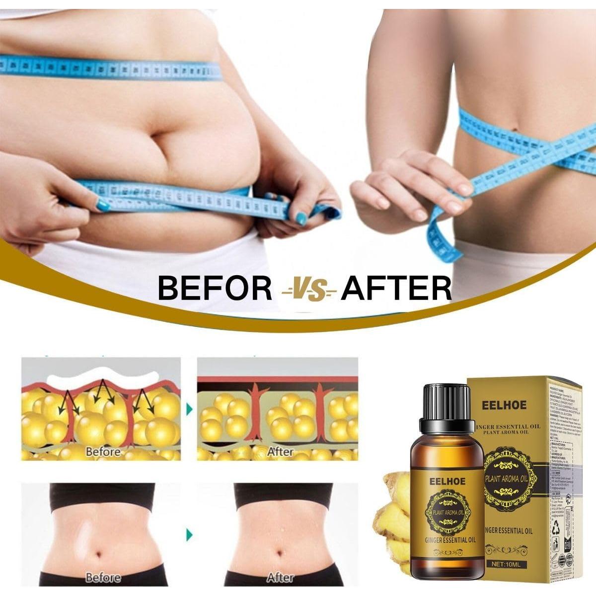 Aceite de Jengibre para Masaje HongFaJing 3PCS 10ml