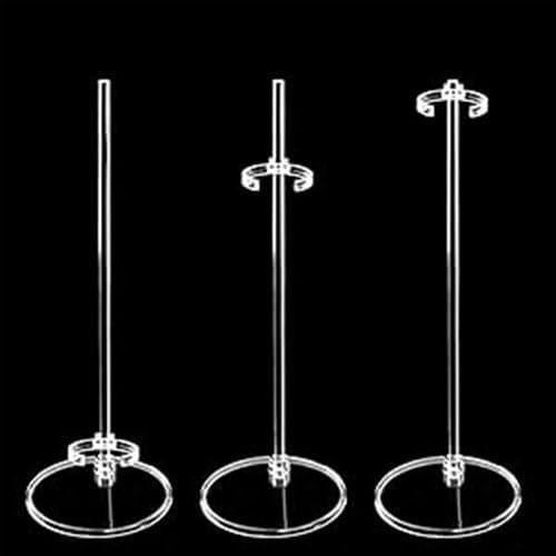 Soportes para Muñecas UCanaan 10 Pcs 25 cm Transparente