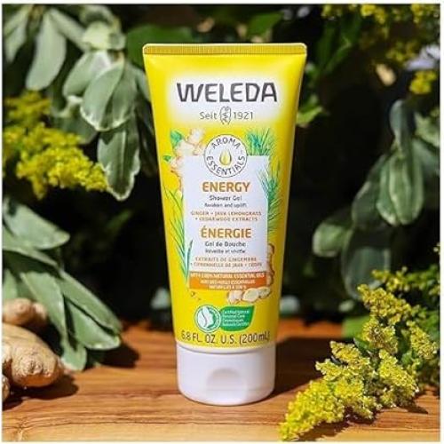 Gel de Ducha Energizante Weleda 200ml Libre de Parabenos