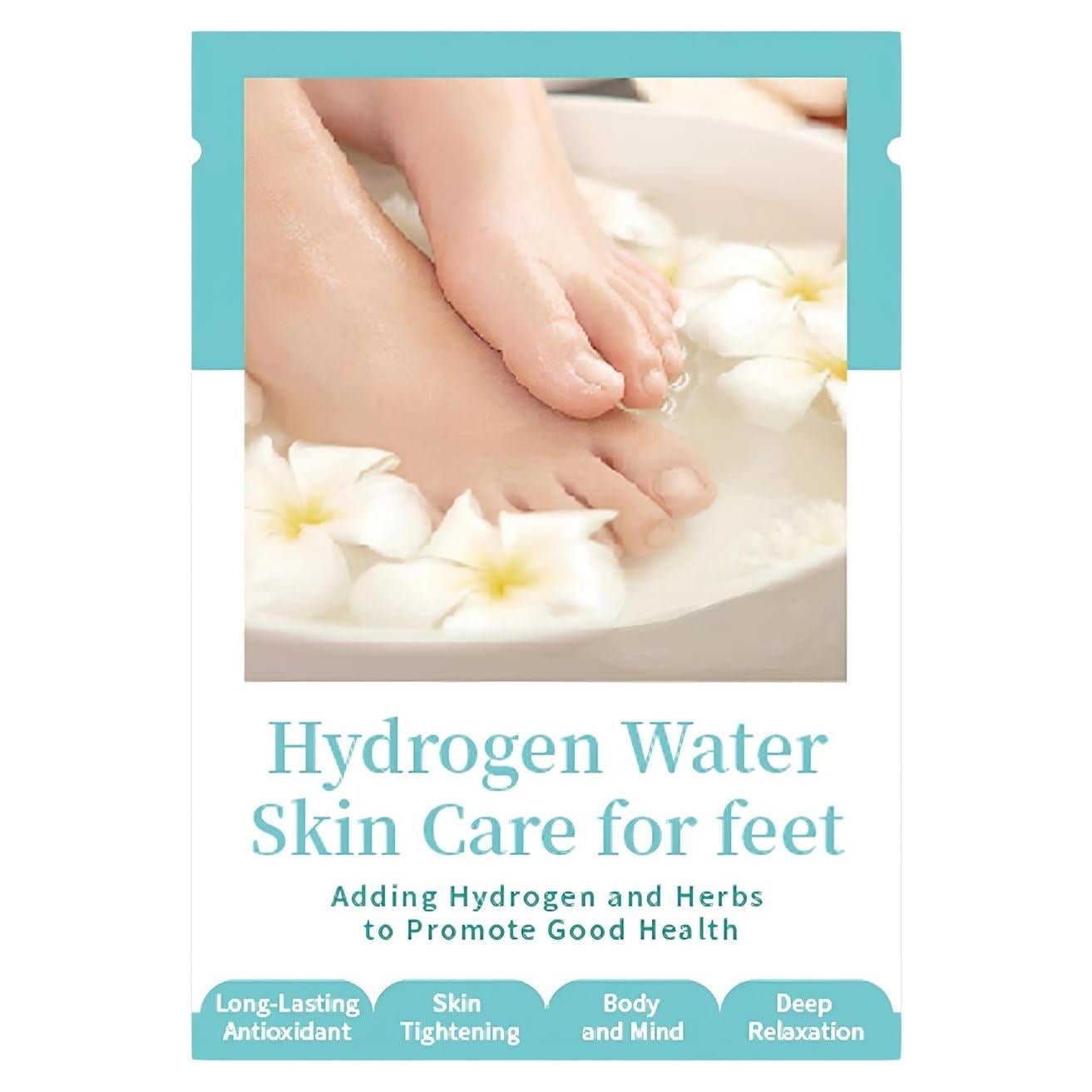 Tabletas de Baño de Pies H2RICH - 3 Paquetes Suavizantes