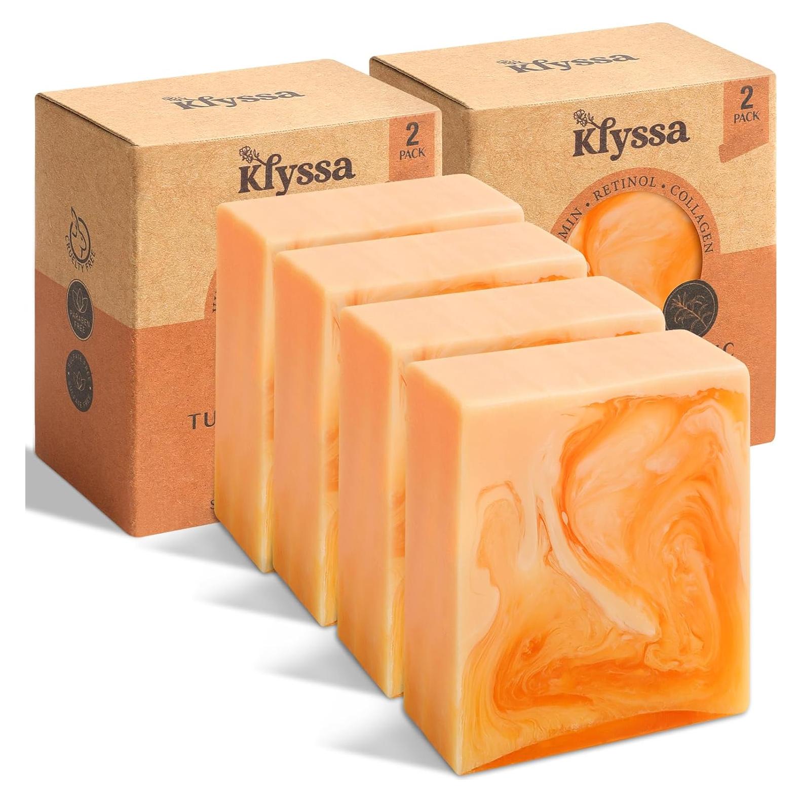 Jabón de Ácido Kojico Klyssa 400g - Aclara Piel y Reduce Manchas