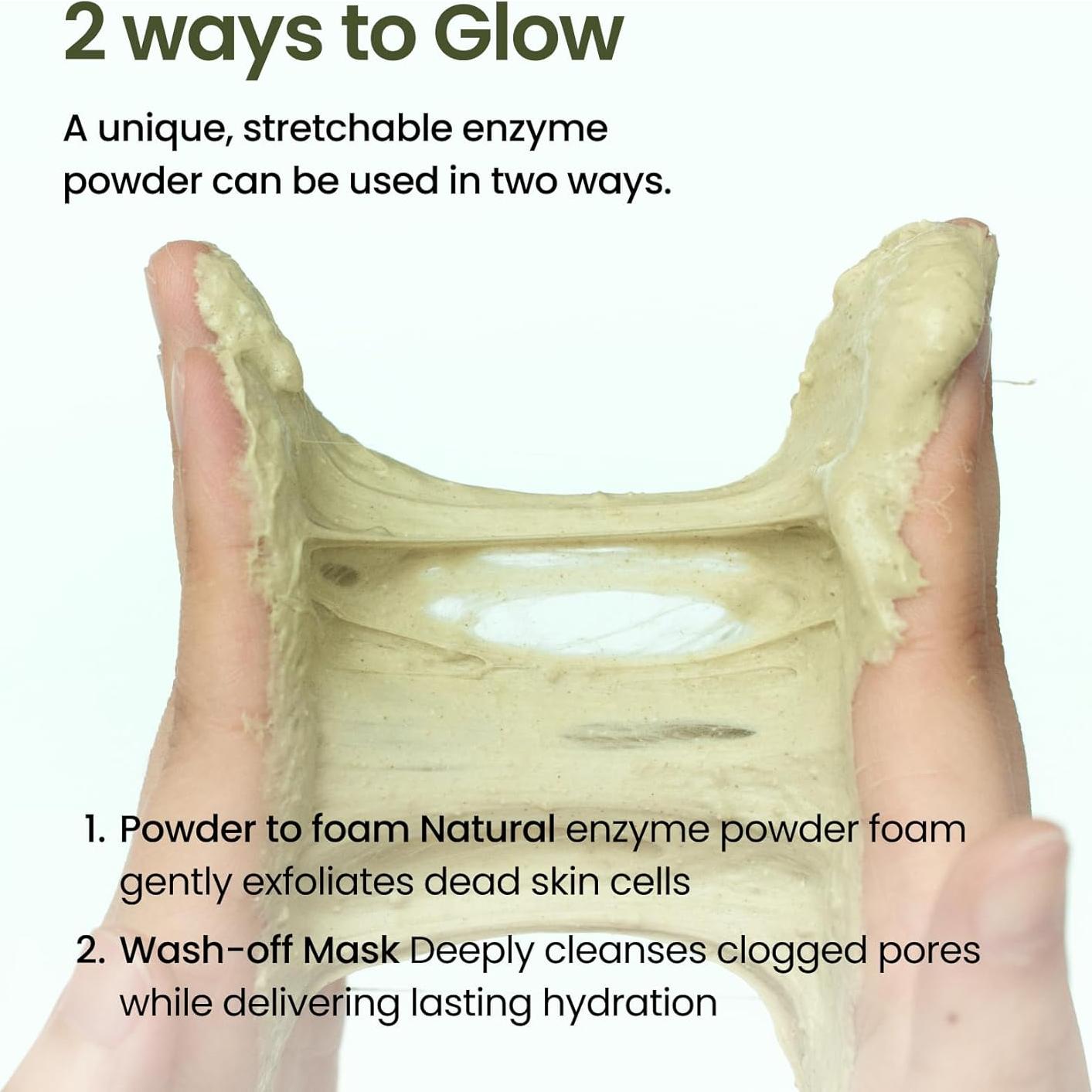 Limpiador Facial en Polvo Matcha Fresco 40g - Cuidado Piel Seca