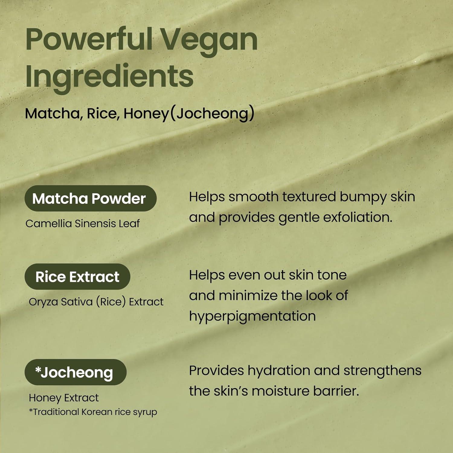 Limpiador Facial en Polvo Matcha Fresco 40g - Cuidado Piel Seca