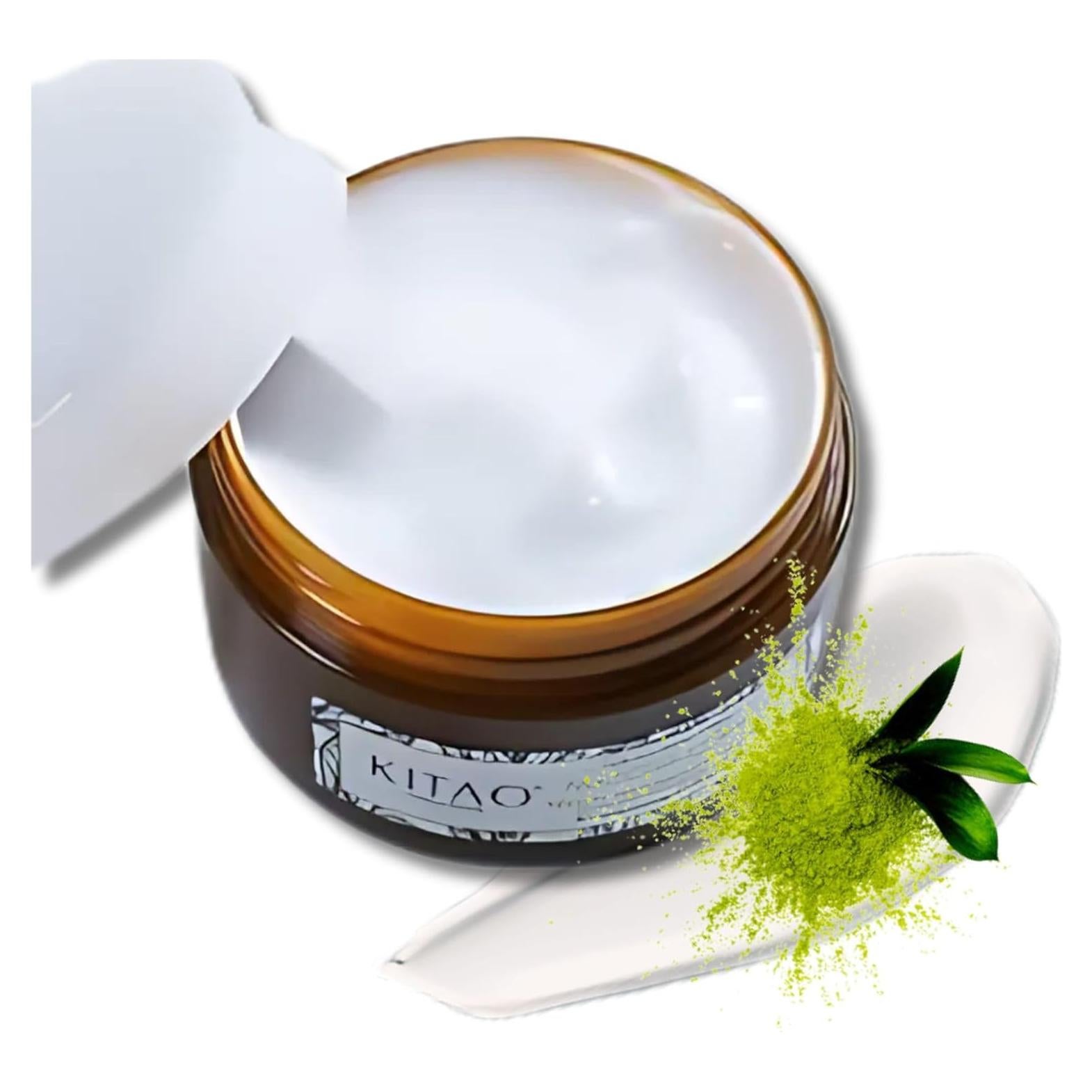 Crema Facial Orgánica Kitao 50ml - Antienvejecimiento Matcha
