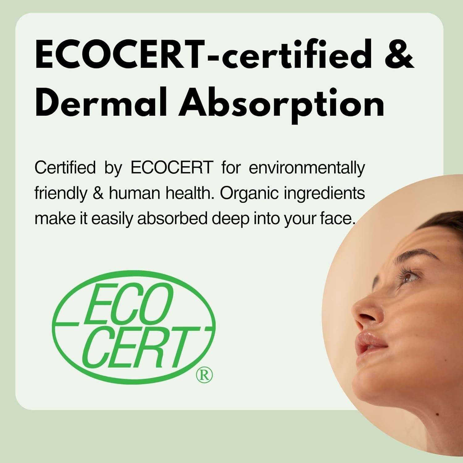 Crema Facial Orgánica Kitao 50ml - Antienvejecimiento Matcha