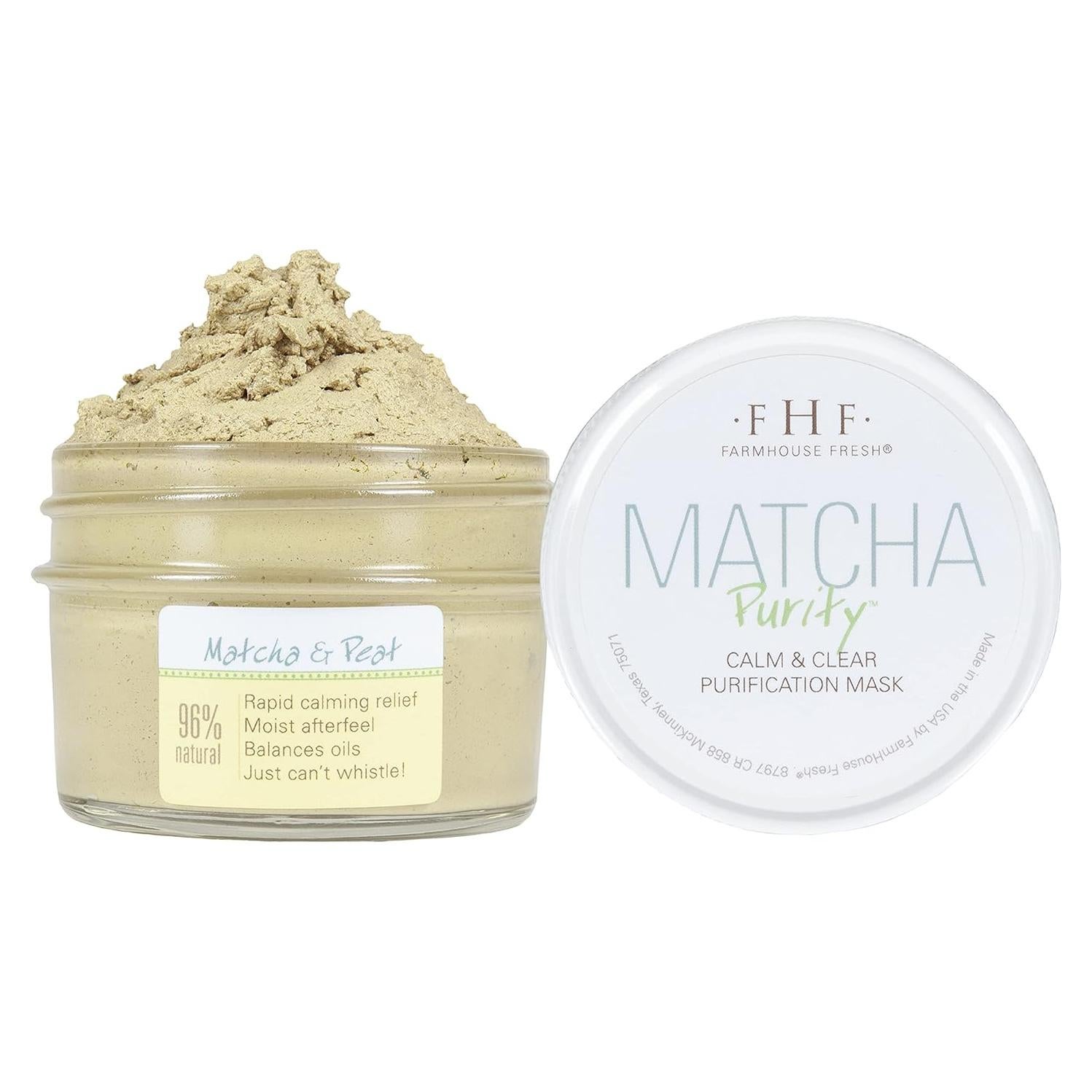 Máscara Facial de Matcha Fresh FarmHouse 118 ml Hidratante