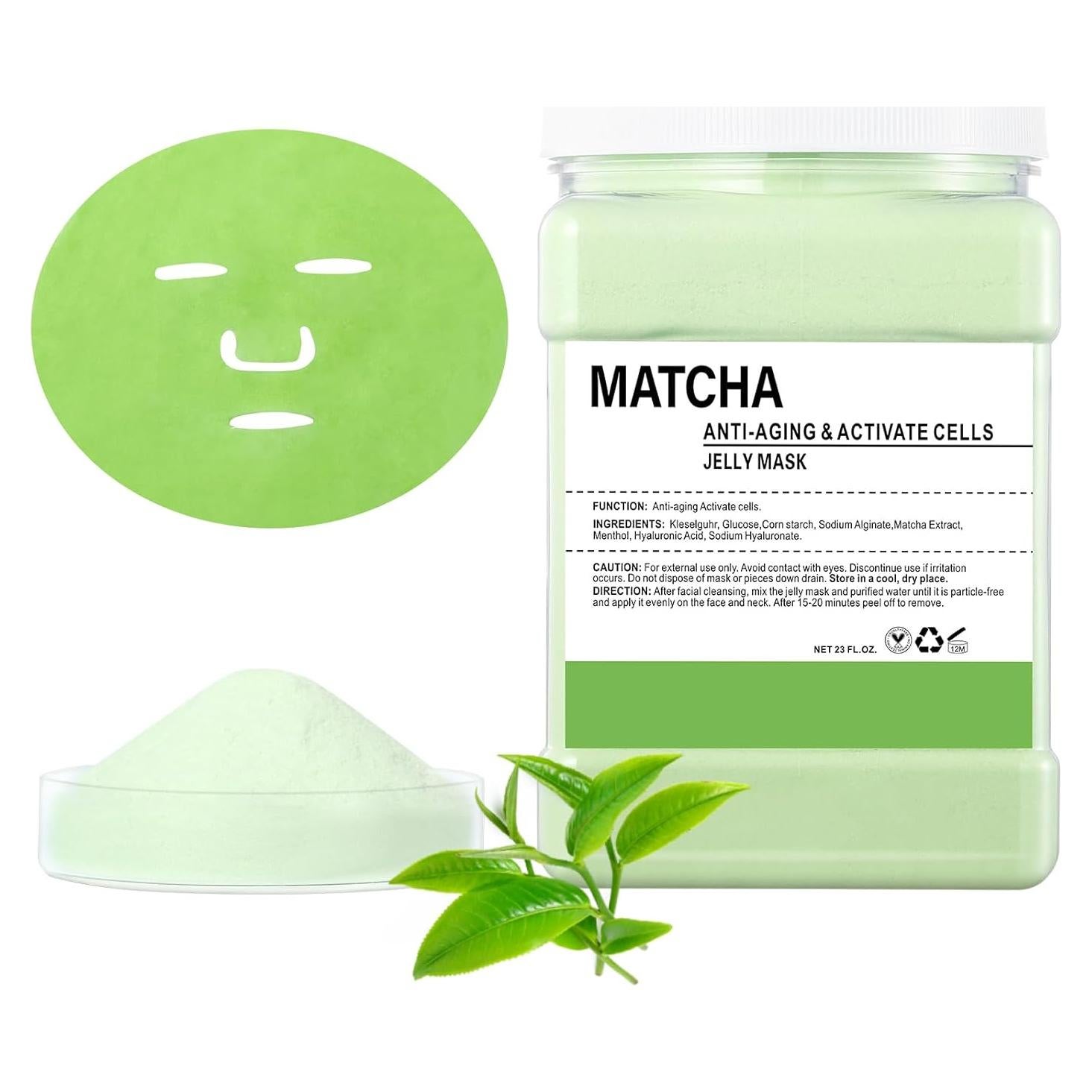 Mascarilla de Gel Hidro OUPEICHARM Matcha 680g Hidratante