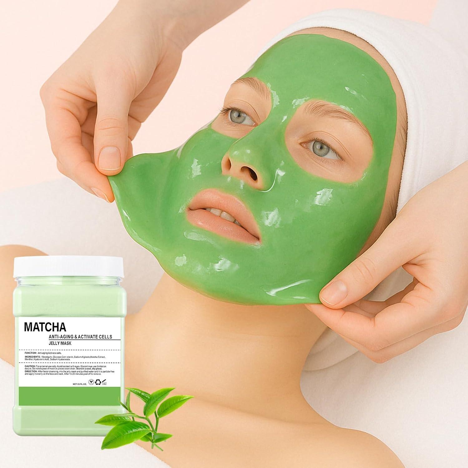 Mascarilla de Gel Hidro OUPEICHARM Matcha 680g Hidratante