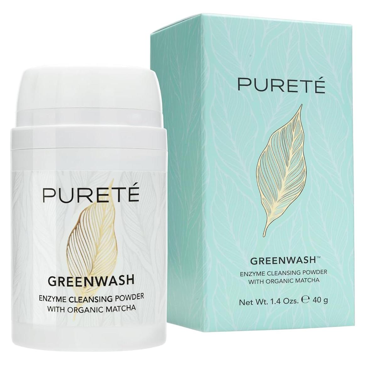 Limpiador Facial Exfoliante Pureté Greenwash 100g Matcha Papaina