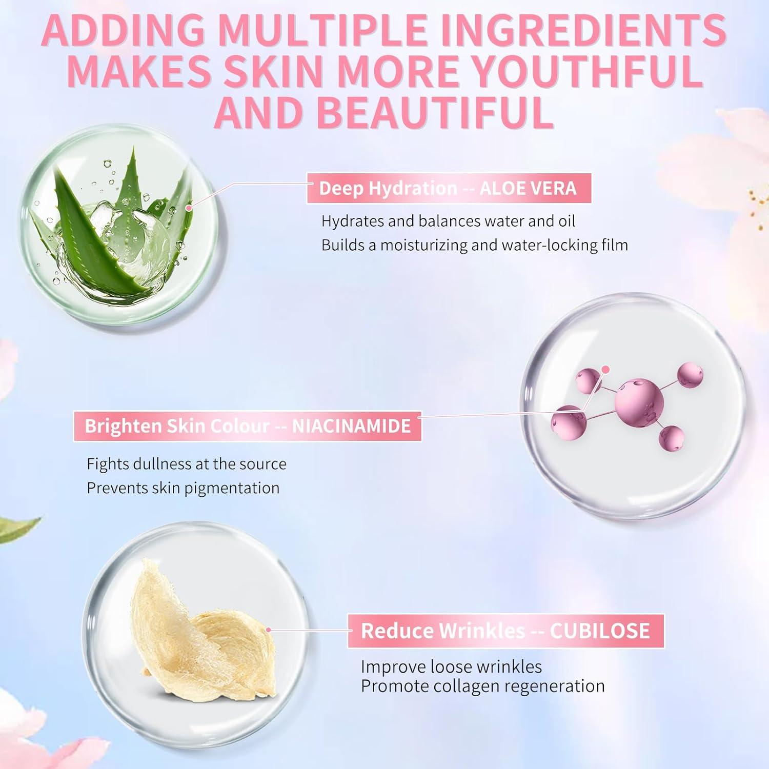 Set de Cuidado de la Piel Ganoderma AESTHTANY 10 Piezas Hidratante