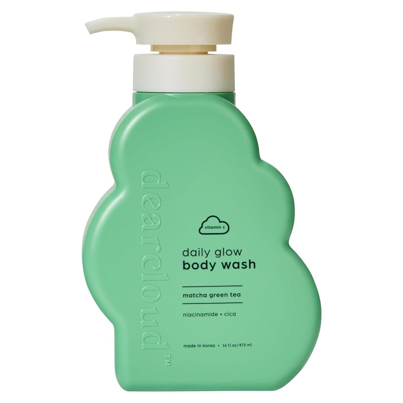 Gel de Ducha Exfoliante Brillo Diario - Pureunbi - Té Verde Matcha 473 ml