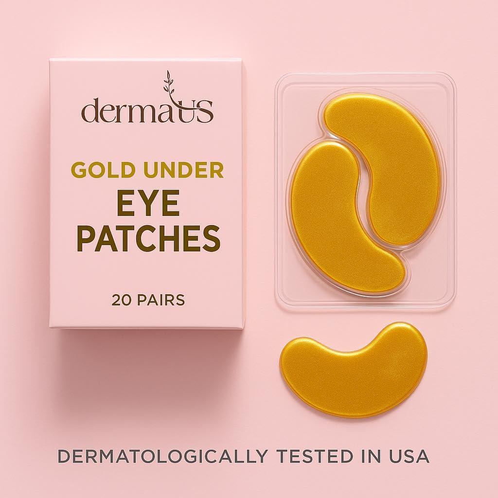 Parche para Ojos dermaUS - 20 Pares Colágeno Hidratante