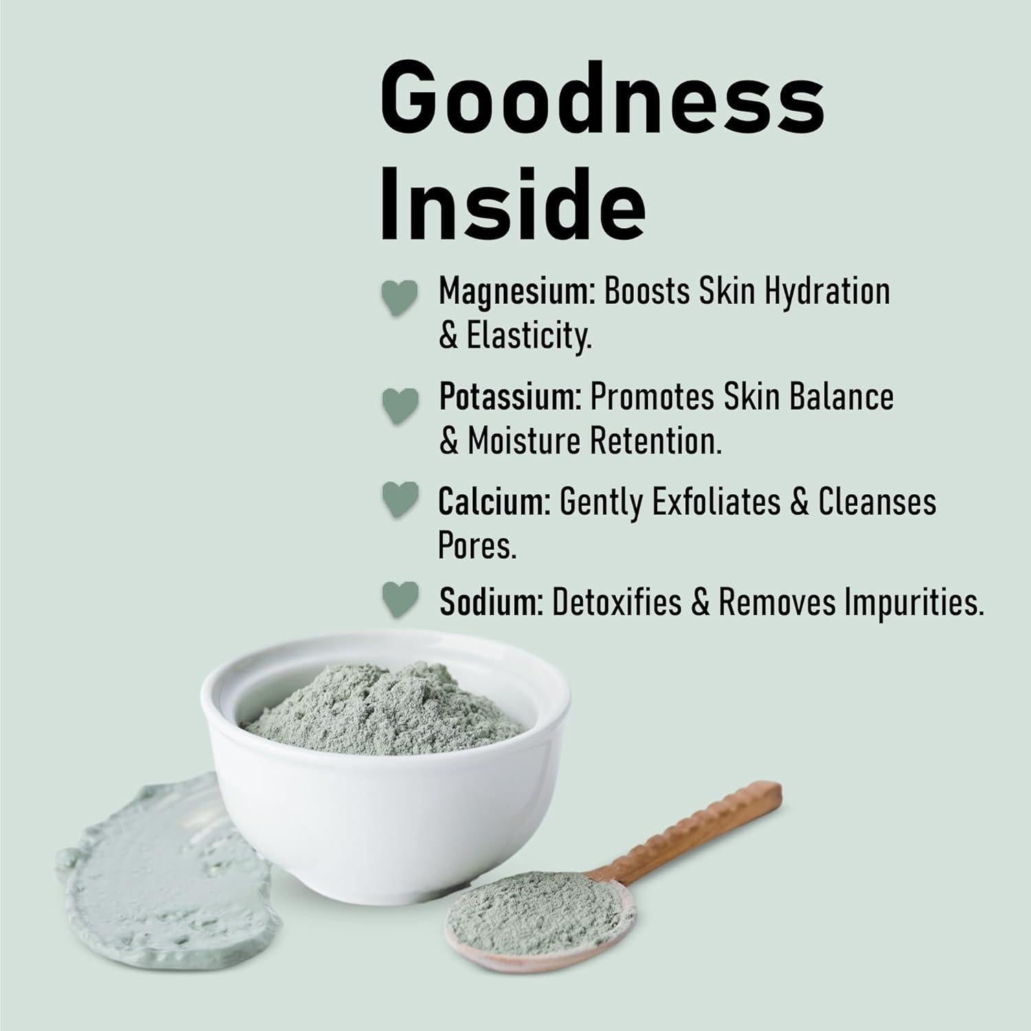 Polvo de barro del Mar Muerto Mi Naturaleza 227g Cuidado Facial