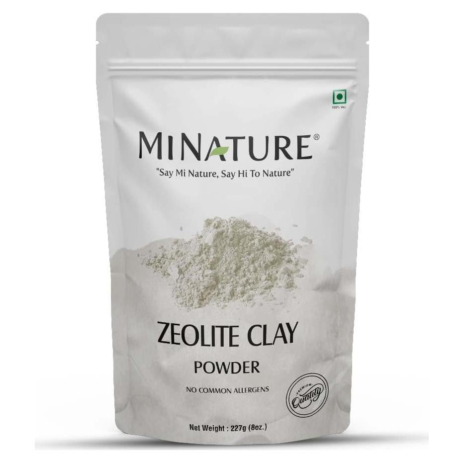 Polvo de Arcilla de Zeolita Mi Naturaleza 227g - Vegano y Natural