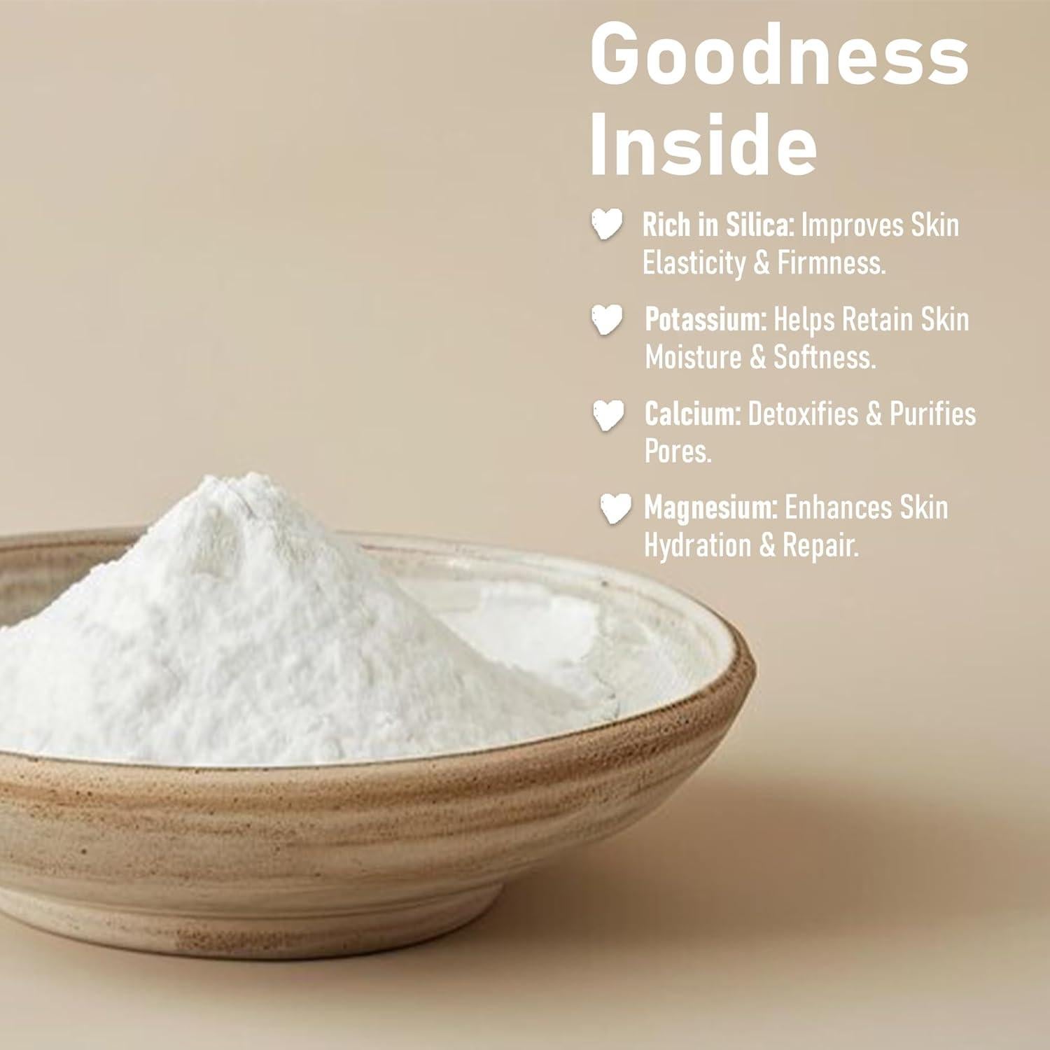 Polvo de Arcilla de Zeolita Mi Naturaleza 227g - Vegano y Natural