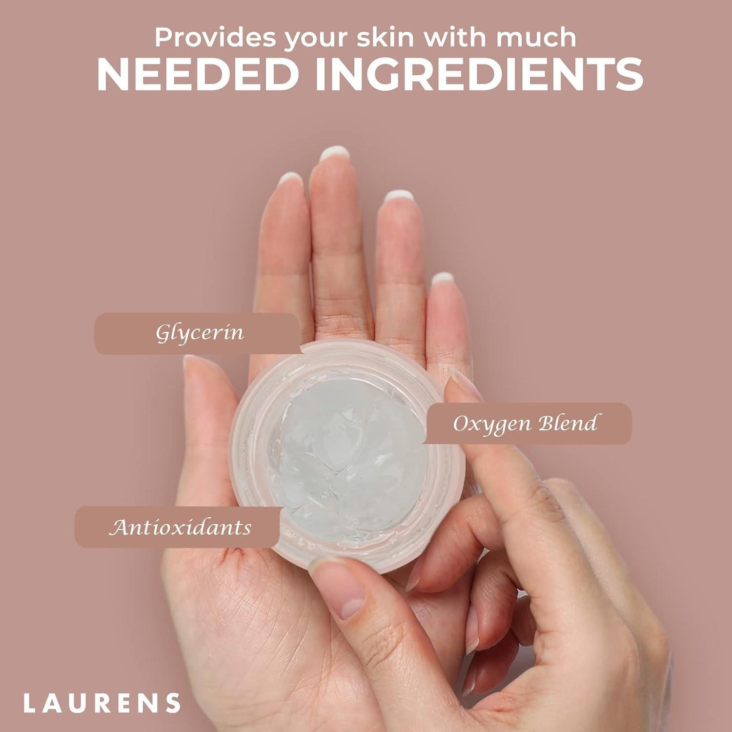 Mascarilla Facial y de Ojos Nocturna Skincare By Laurens 59 ml