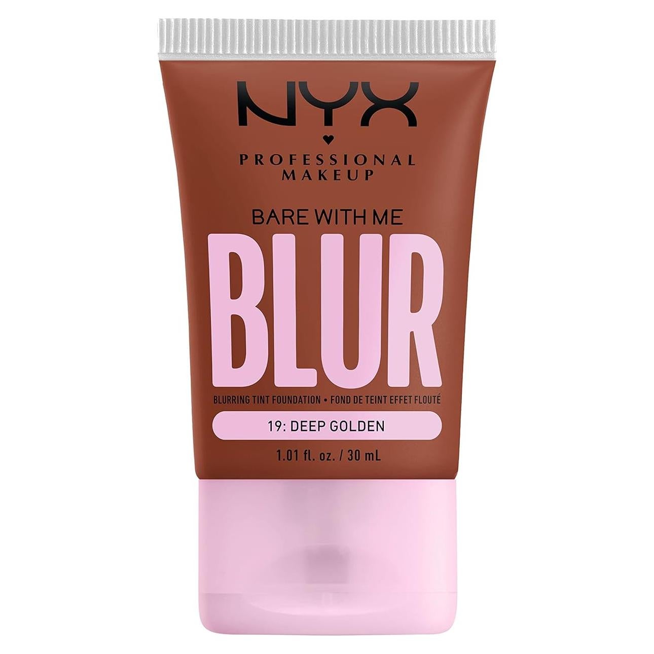 Base de Maquillaje NYX Bare With Me 30 ml - Dorado Profundo