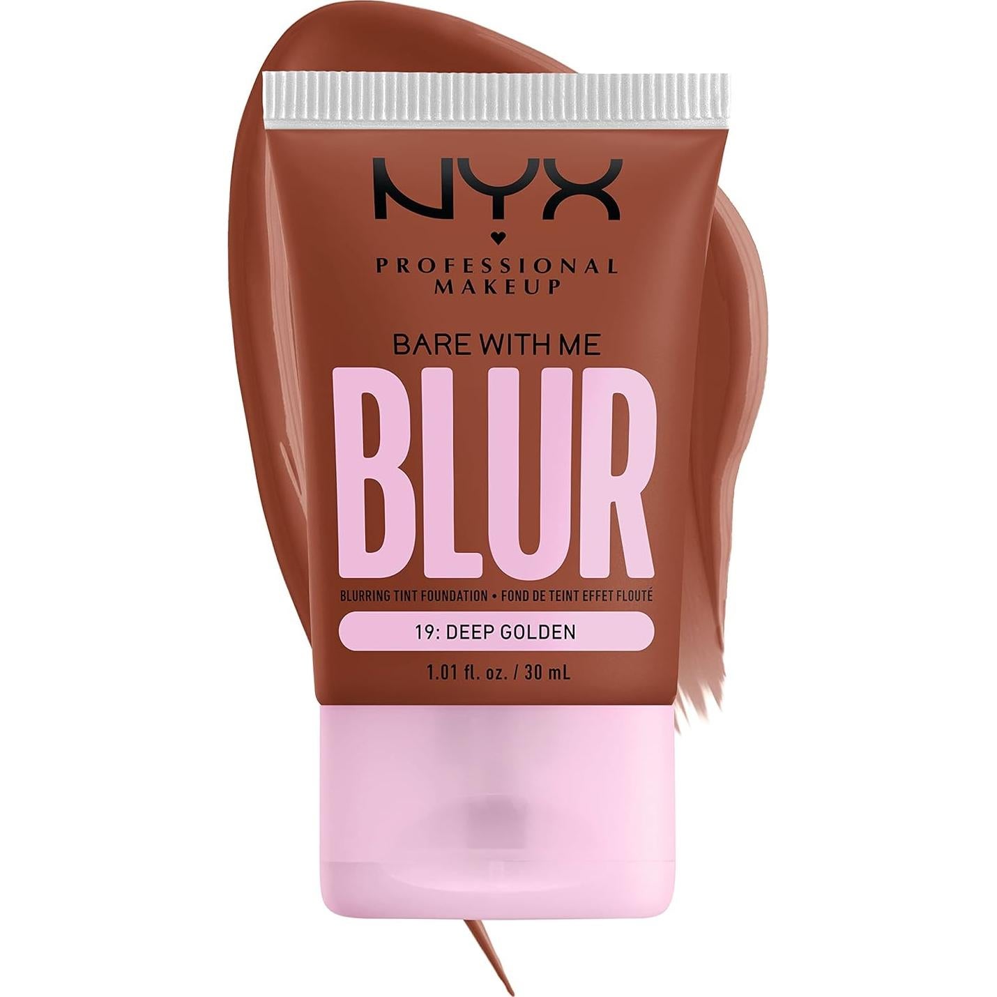 Base de Maquillaje NYX Bare With Me 30 ml - Dorado Profundo