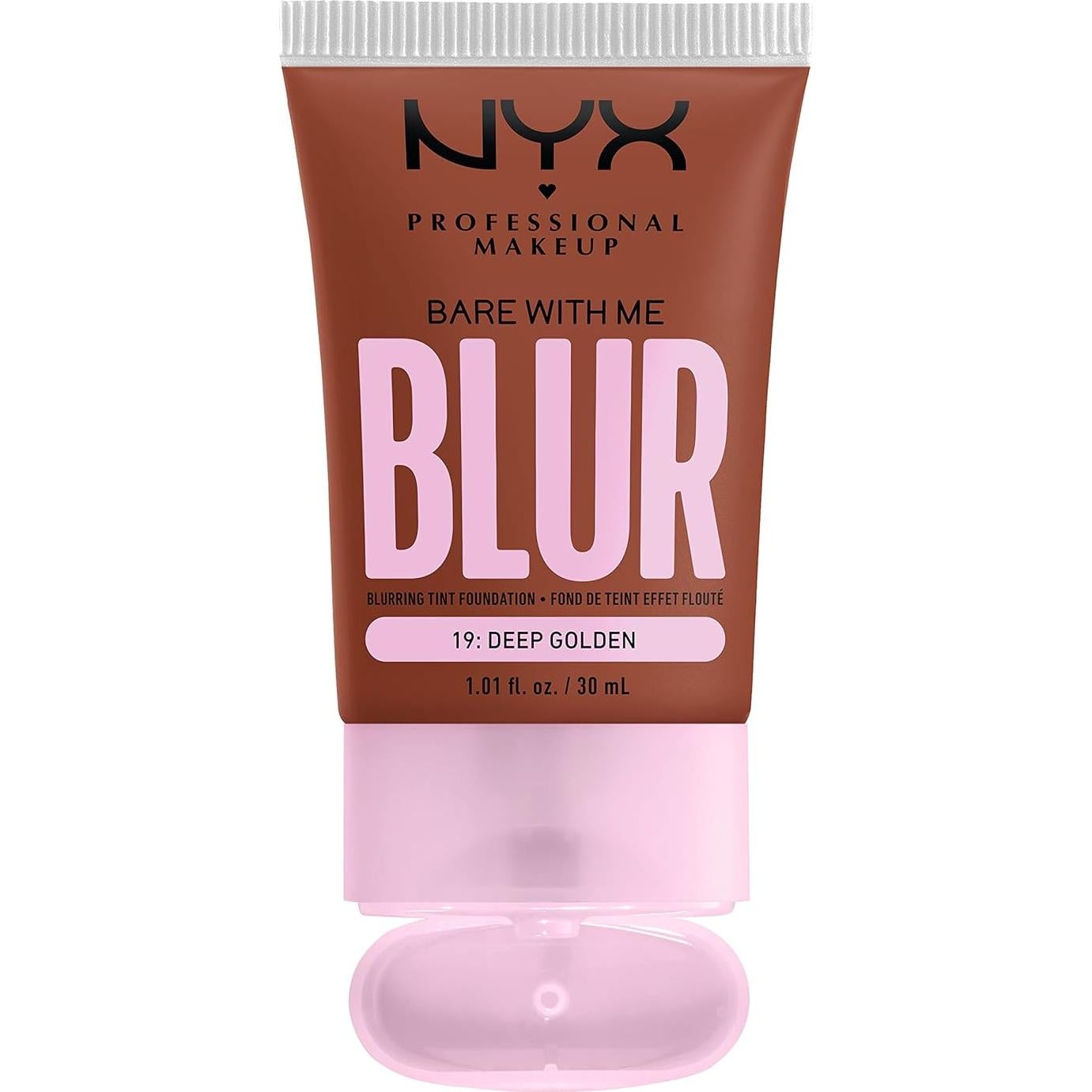 Base de Maquillaje NYX Bare With Me 30 ml - Dorado Profundo