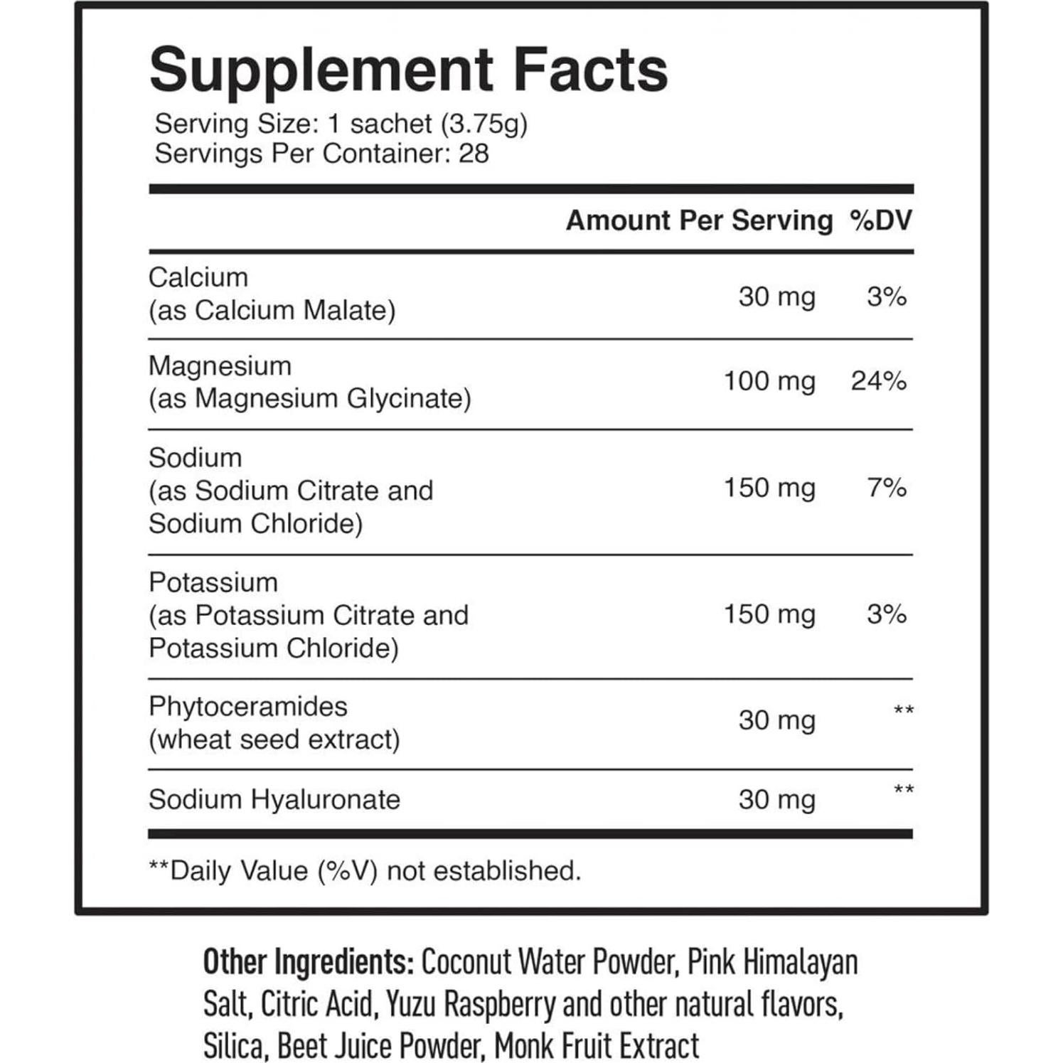 Polvo de Belleza Electrolito Pique - 28 Palitos Hidratantes