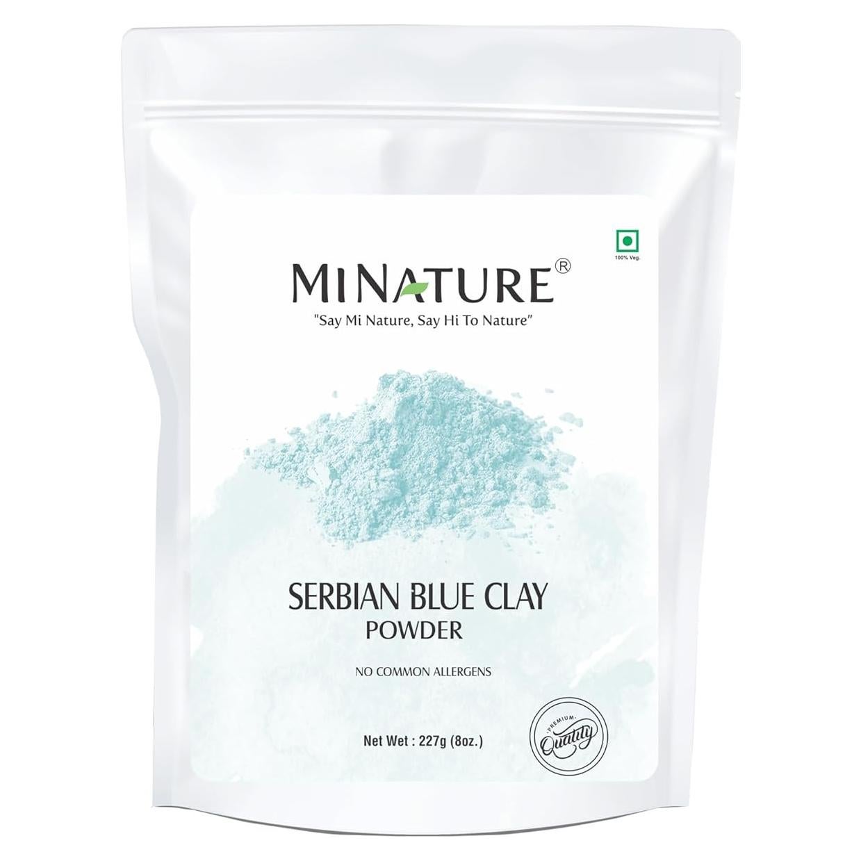 Arcilla Azul Serbia 227g - Mascarilla Facial y Capilar Natural