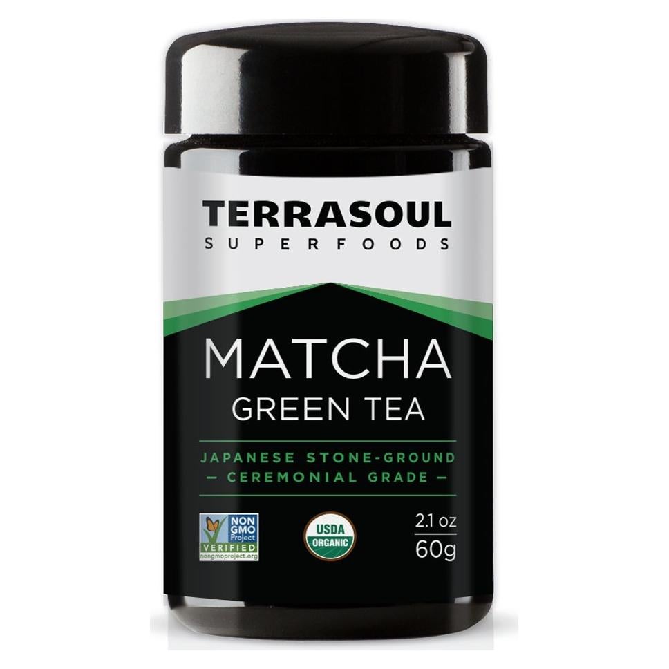 Té Verde Matcha Orgánico Terrasoul Superfoods 60g Ceremonial