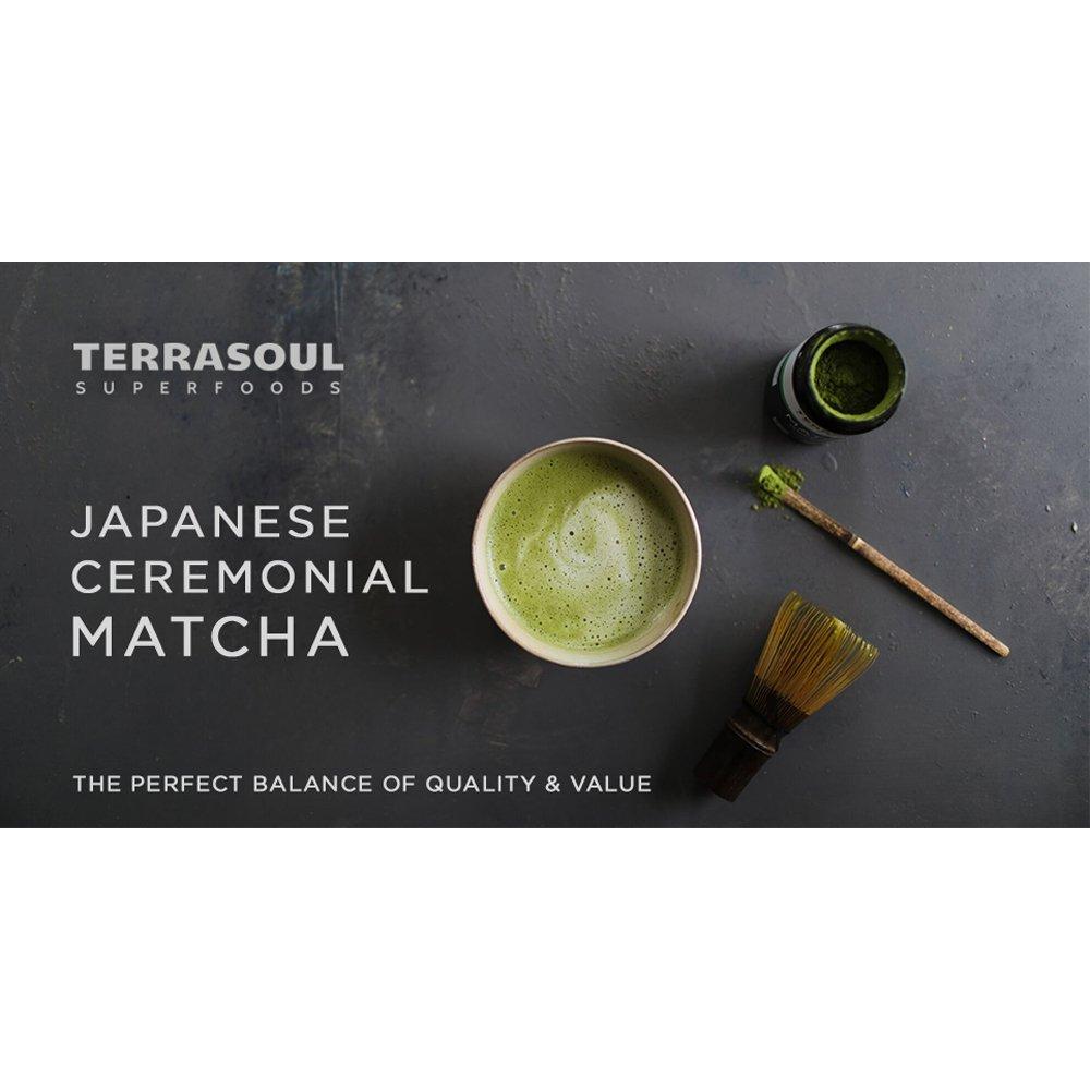 Té Verde Matcha Orgánico Terrasoul Superfoods 60g Ceremonial