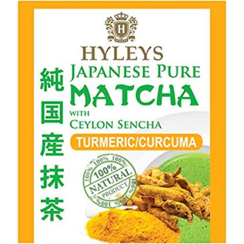 Bolsitas de Té Matcha Hyleys con Cúrcuma - 25 Unidades