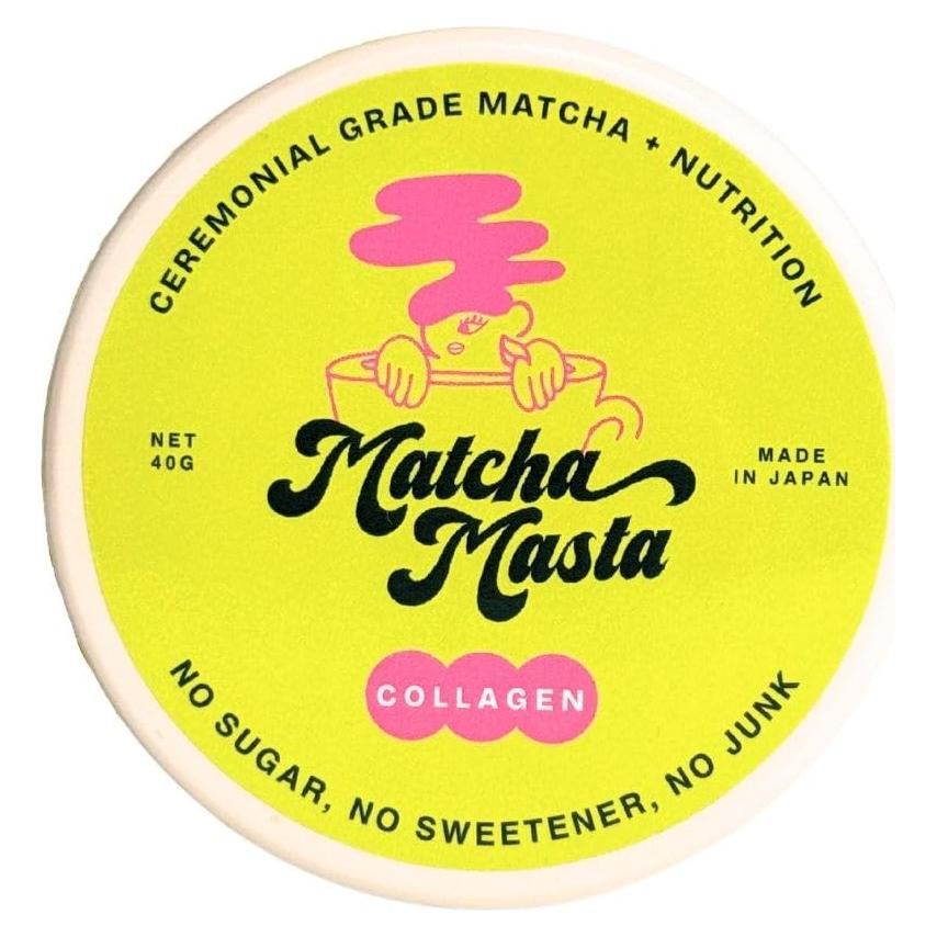 Matcha Masta Matcha Premium + Colágeno Marino 40g