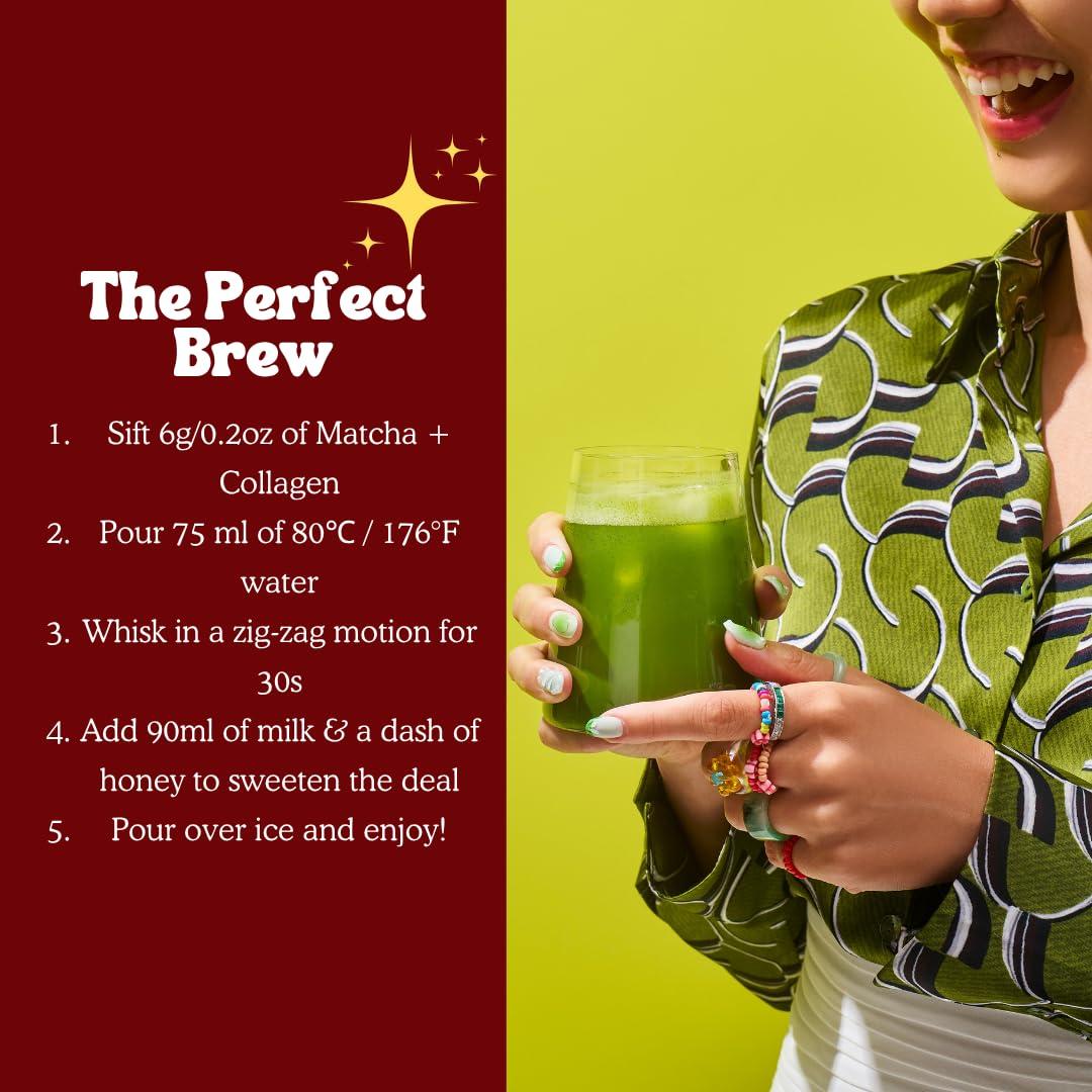 Matcha Masta Matcha Premium + Colágeno Marino 40g