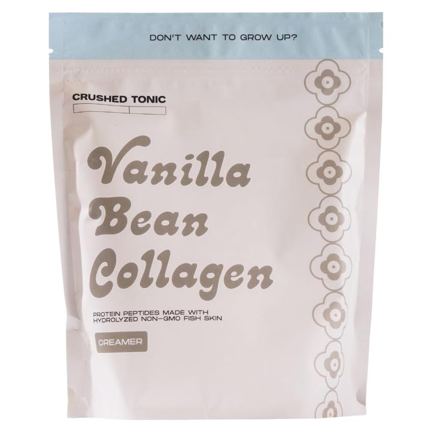 Crema de Colágeno Marino Crushed Tonic 185g - Hidrolizado Vainilla