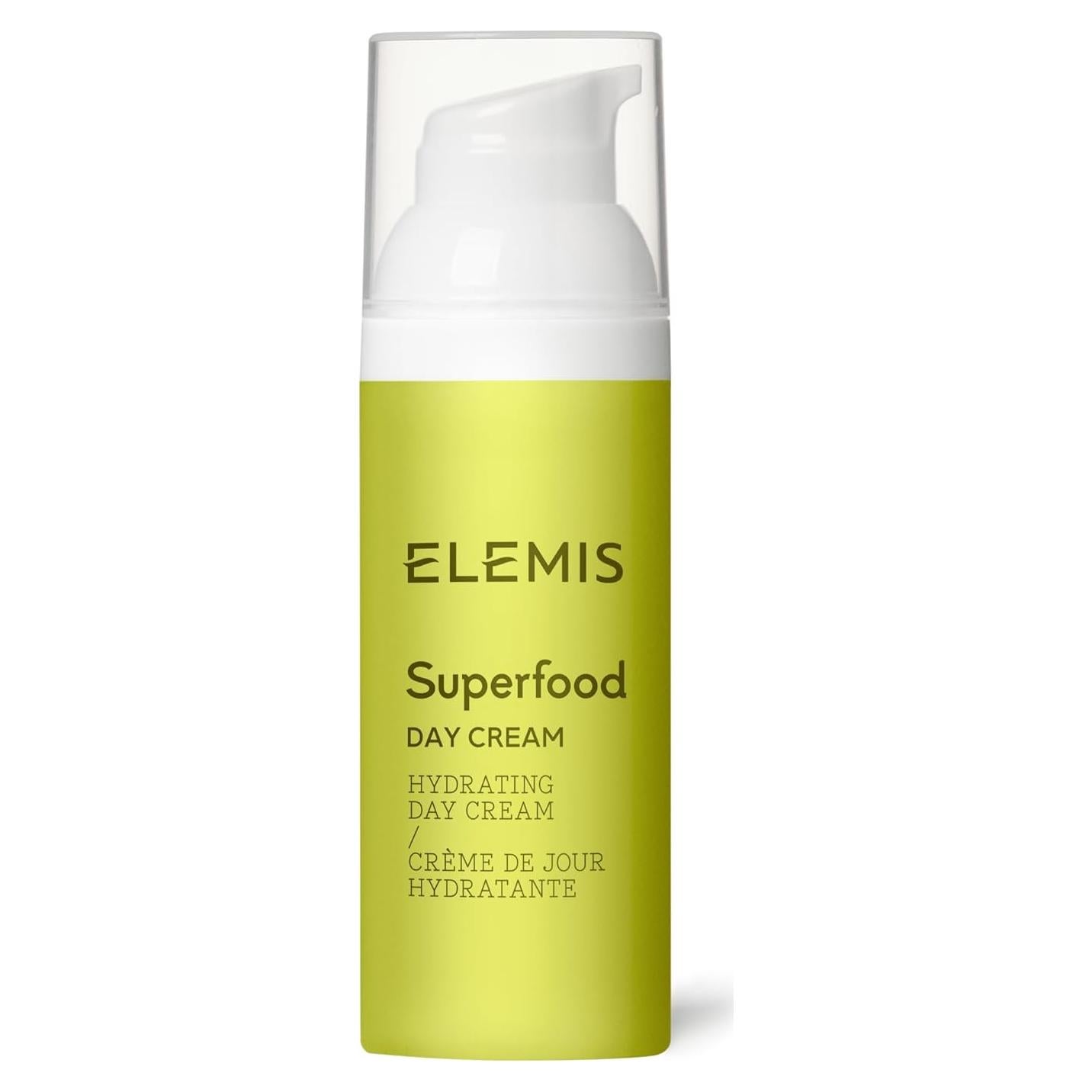 Crema Diurna Superfood ELEMIS 50 mL | Hidratante Ligera Rica en Vitaminas