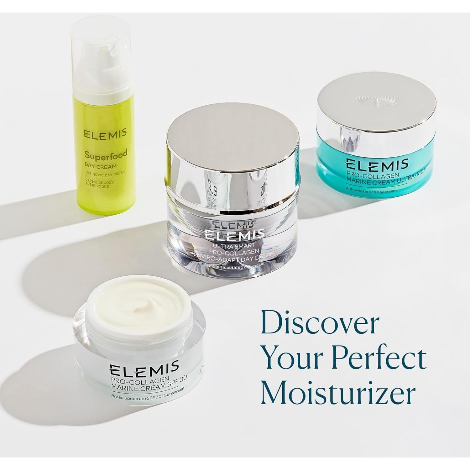 Crema Diurna Superfood ELEMIS 50 mL | Hidratante Ligera Rica en Vitaminas